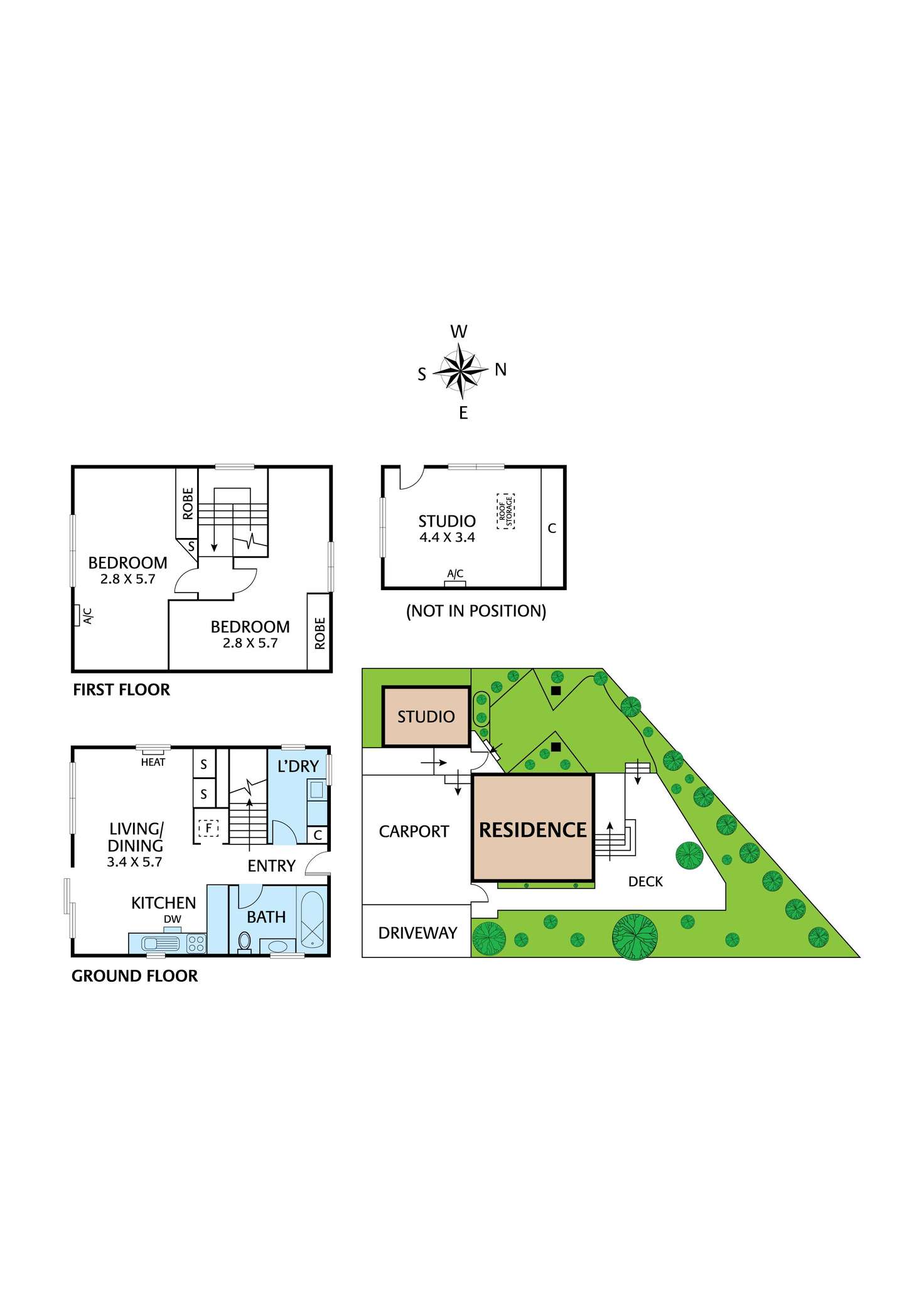 Floorplan of Homely house listing, 17 Beattie Street, Montmorency VIC 3094