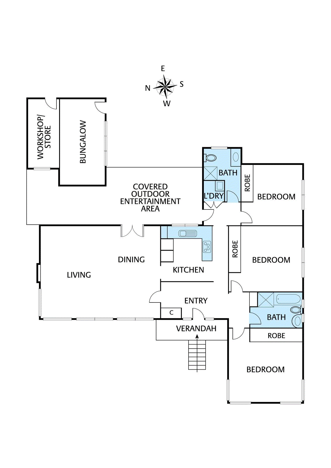 Floorplan of Homely house listing, 78 Rosanna Road, Heidelberg VIC 3084