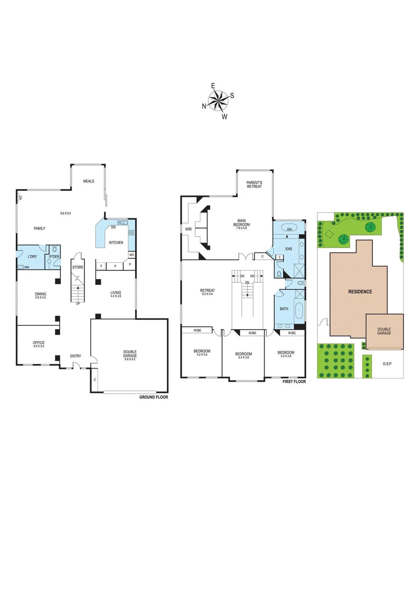 Floorplan of Homely house listing, 10 Watt Street, Bentleigh East VIC 3165