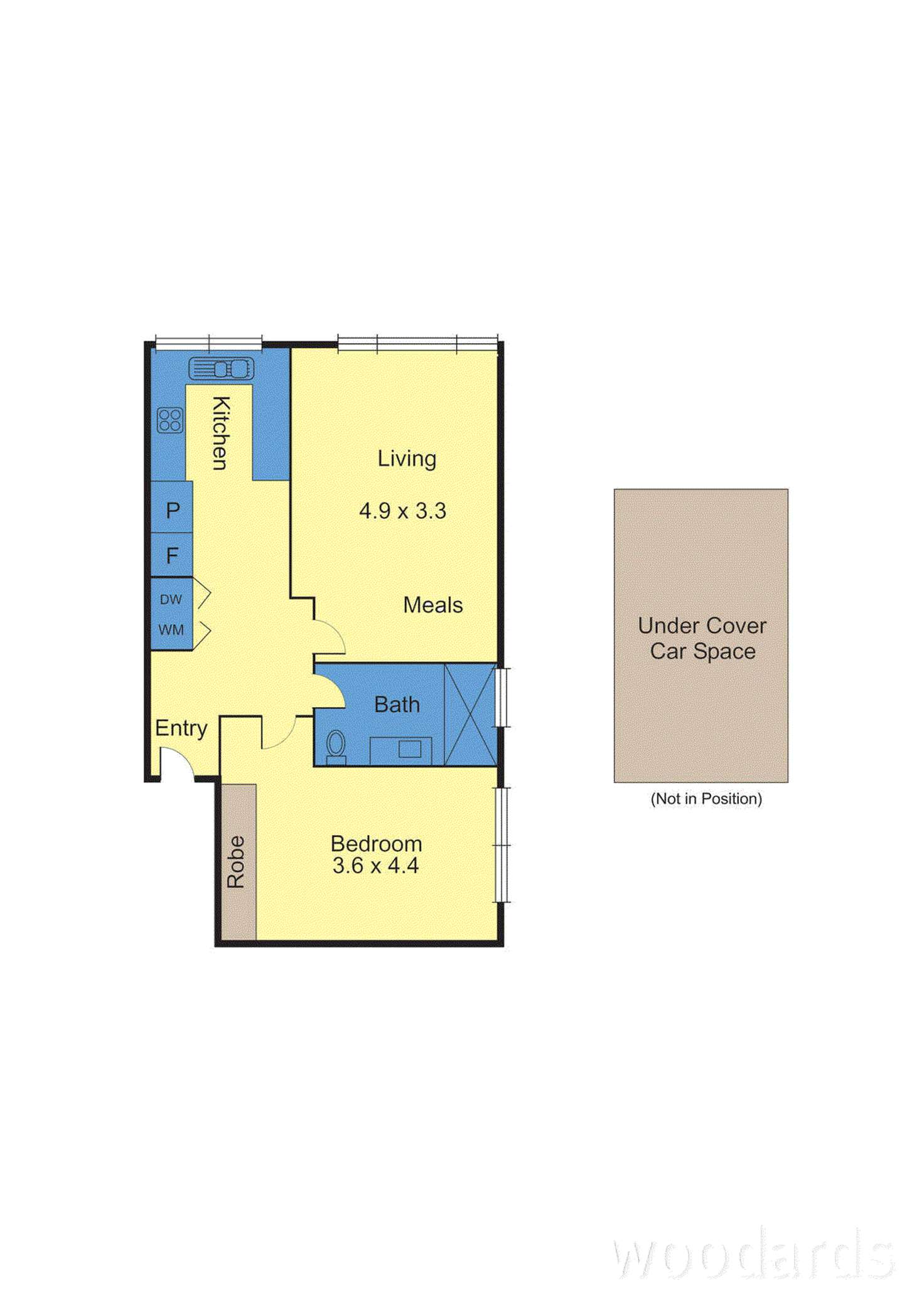 Floorplan of Homely apartment listing, 1/41 Clarence Street, Elsternwick VIC 3185