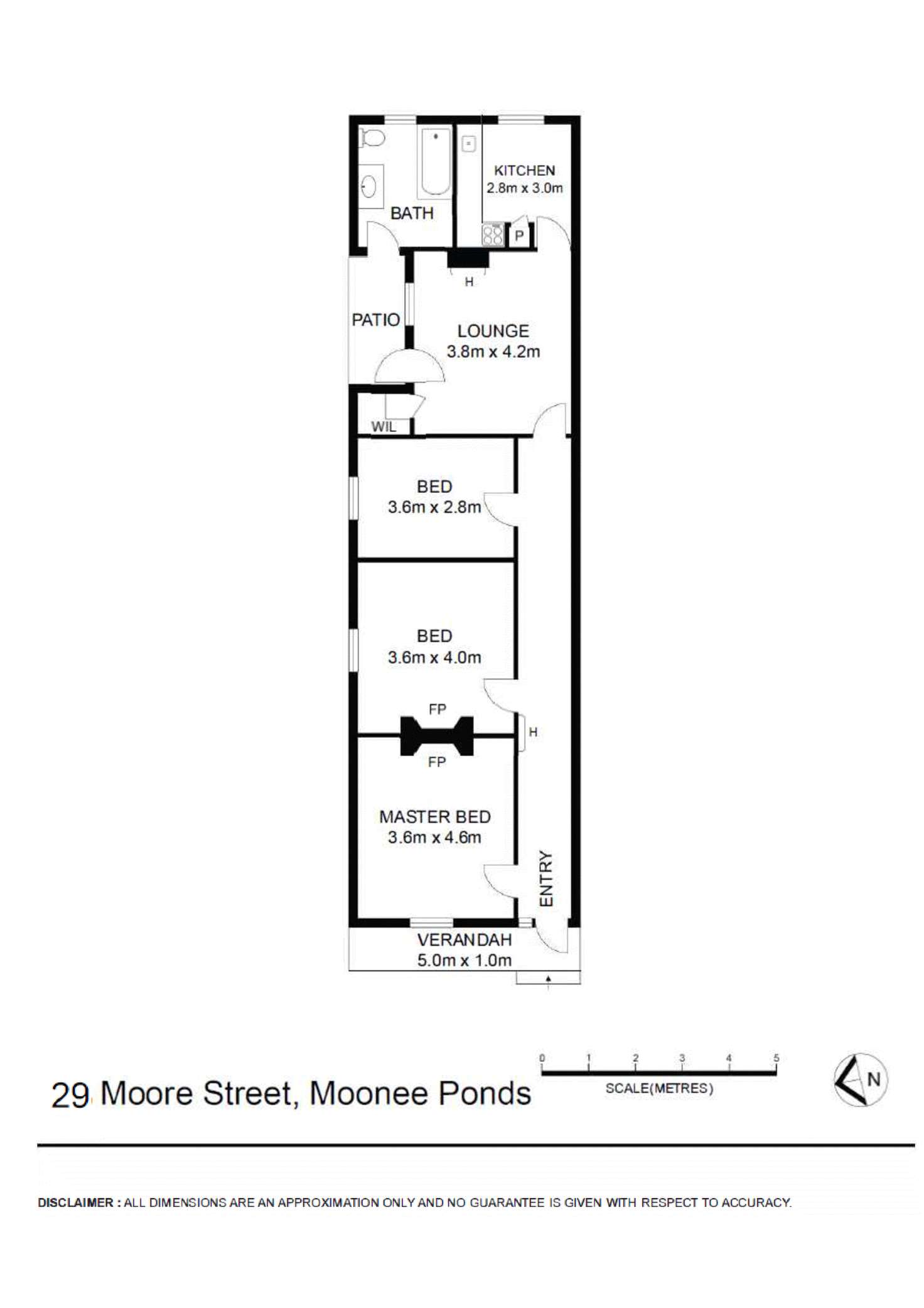 Floorplan of Homely house listing, 29 Moore Street, Moonee Ponds VIC 3039