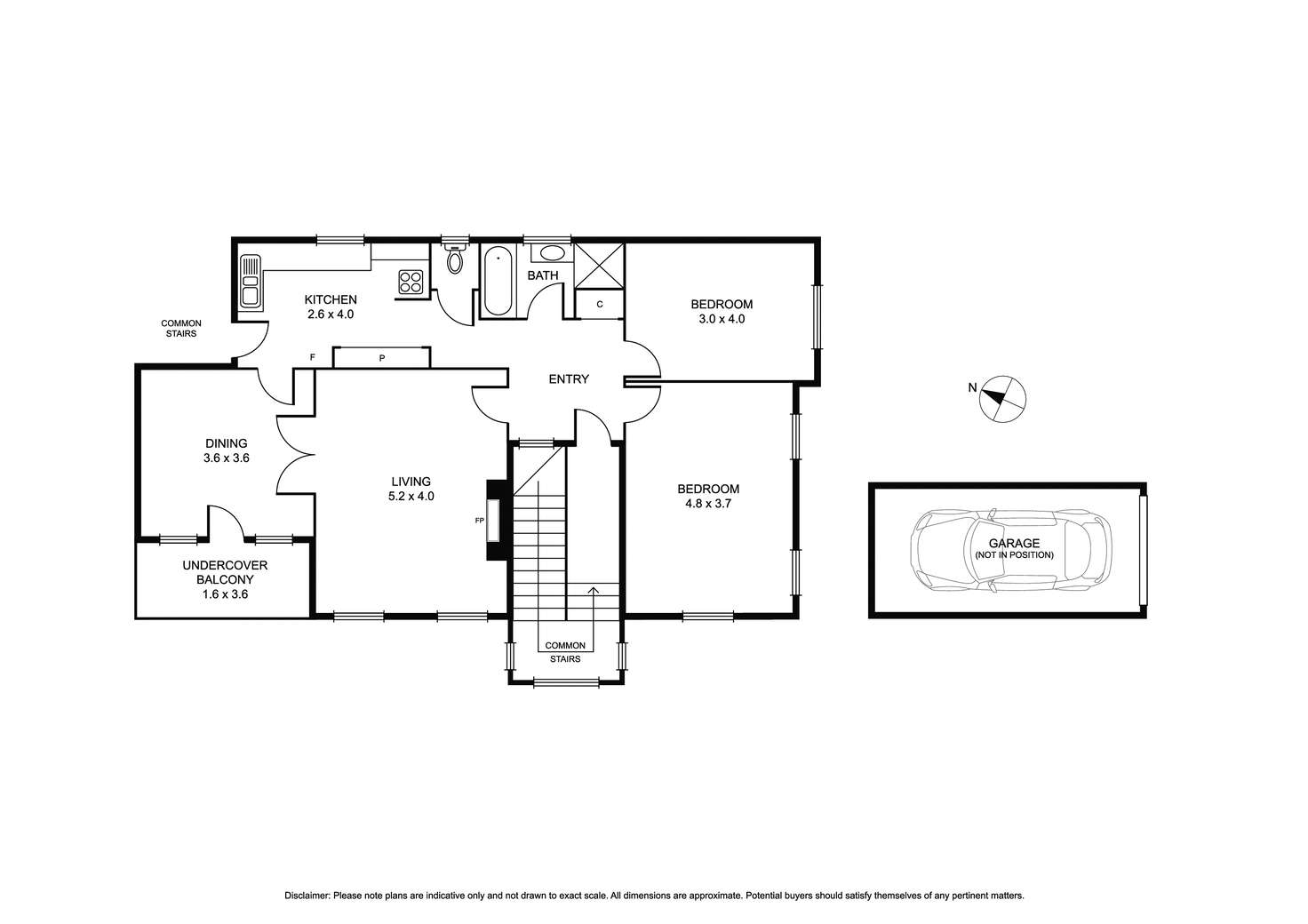 Floorplan of Homely apartment listing, 2/237 Dandenong Road, Windsor VIC 3181