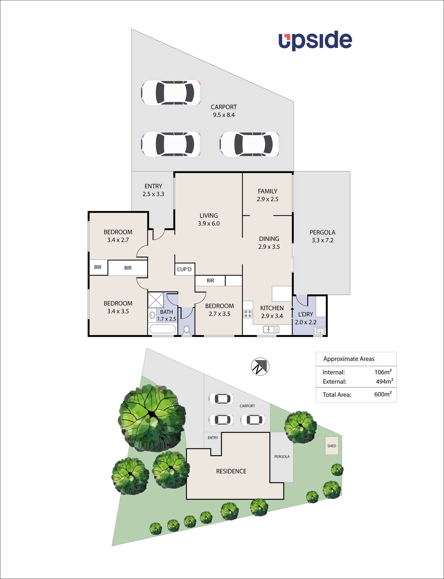 Floorplan of Homely house listing, 5 Walsh Retreat, Berwick VIC 3806