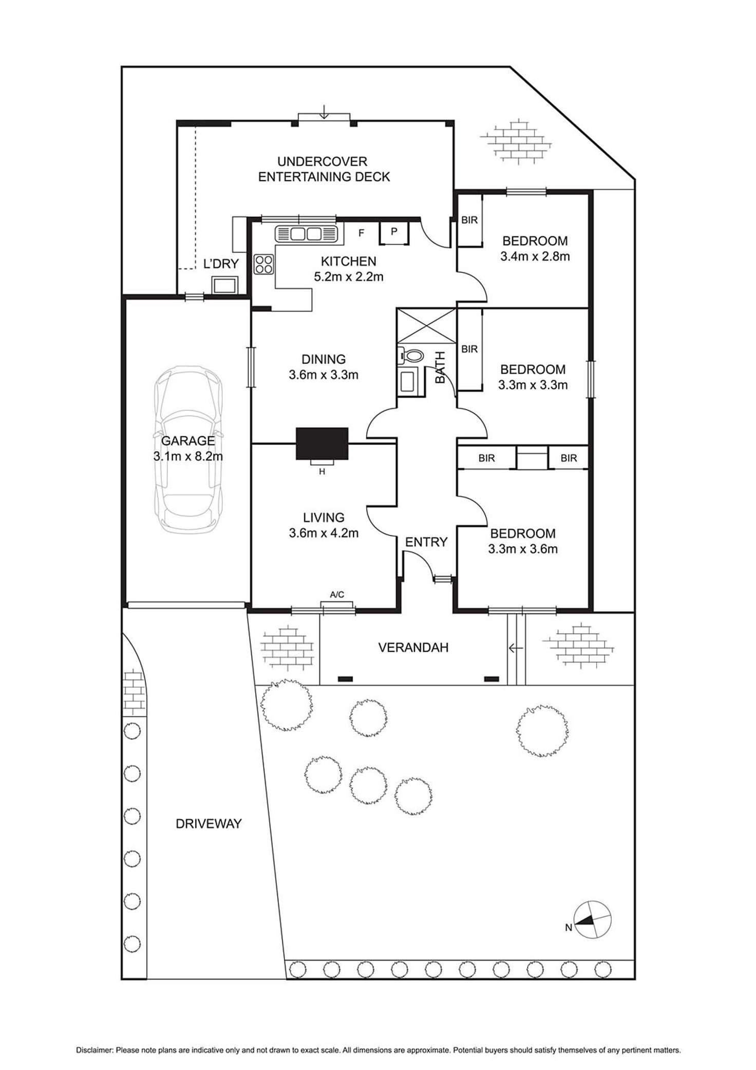 Floorplan of Homely house listing, 4 Balmoral Avenue, Bentleigh VIC 3204