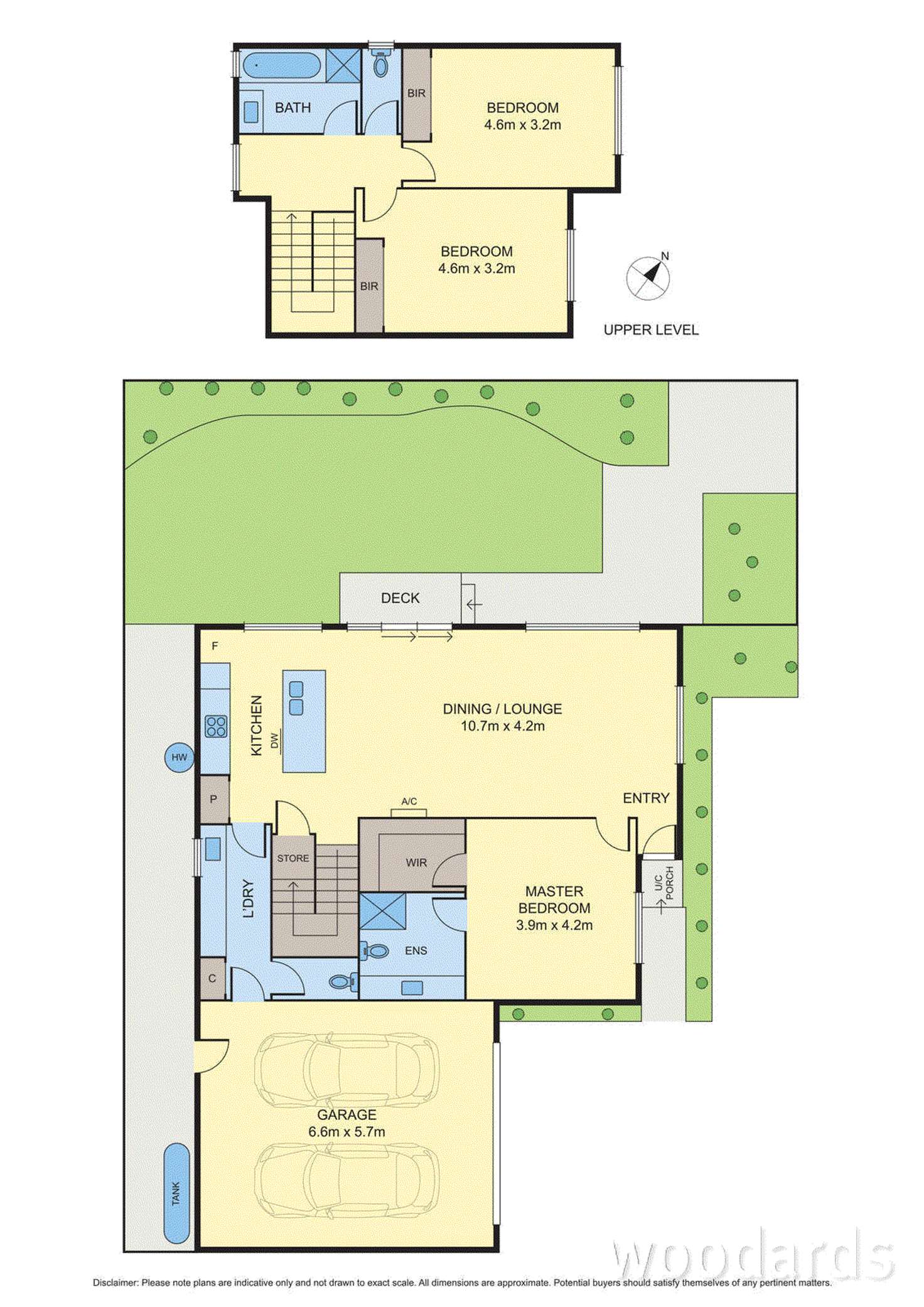 Floorplan of Homely townhouse listing, 3/309 Maroondah Highway, Croydon North VIC 3136