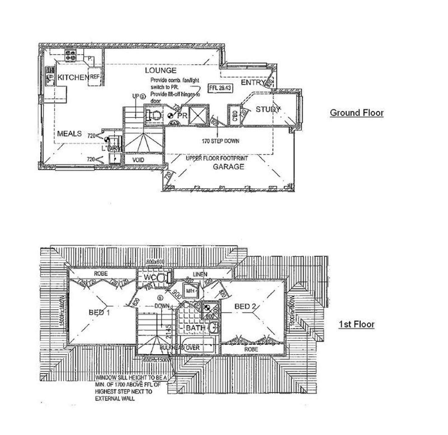 Floorplan of Homely townhouse listing, 9 Chatham Street, Footscray VIC 3011