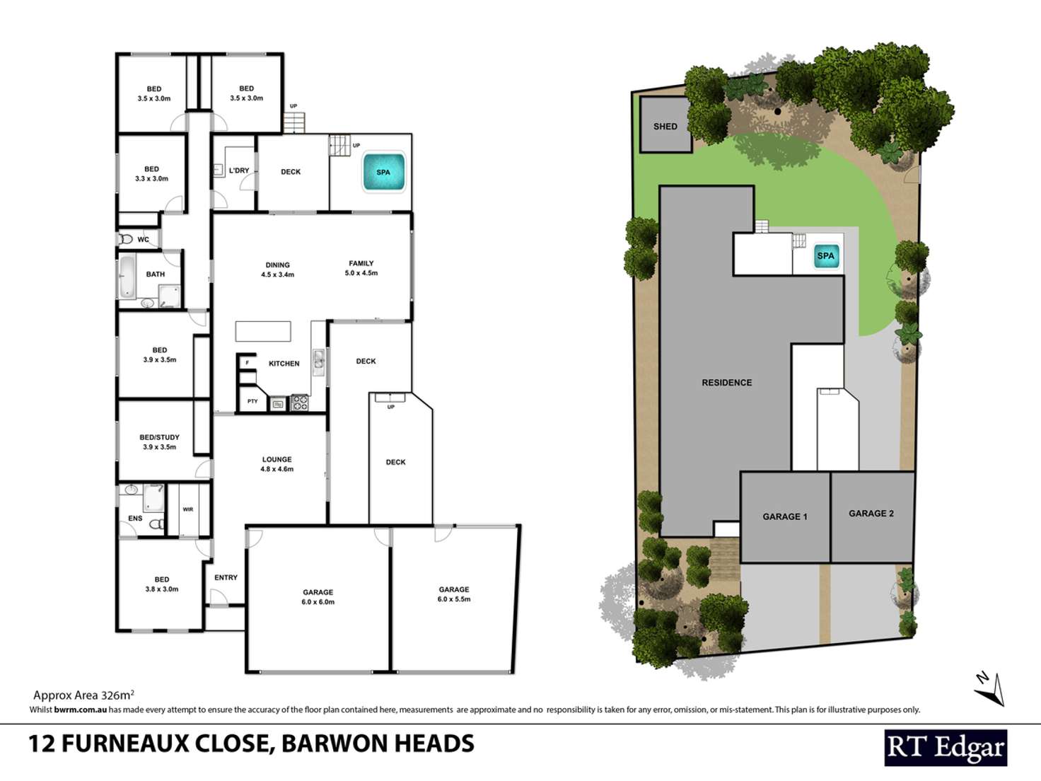 Floorplan of Homely house listing, 12 Furneaux Close, Barwon Heads VIC 3227
