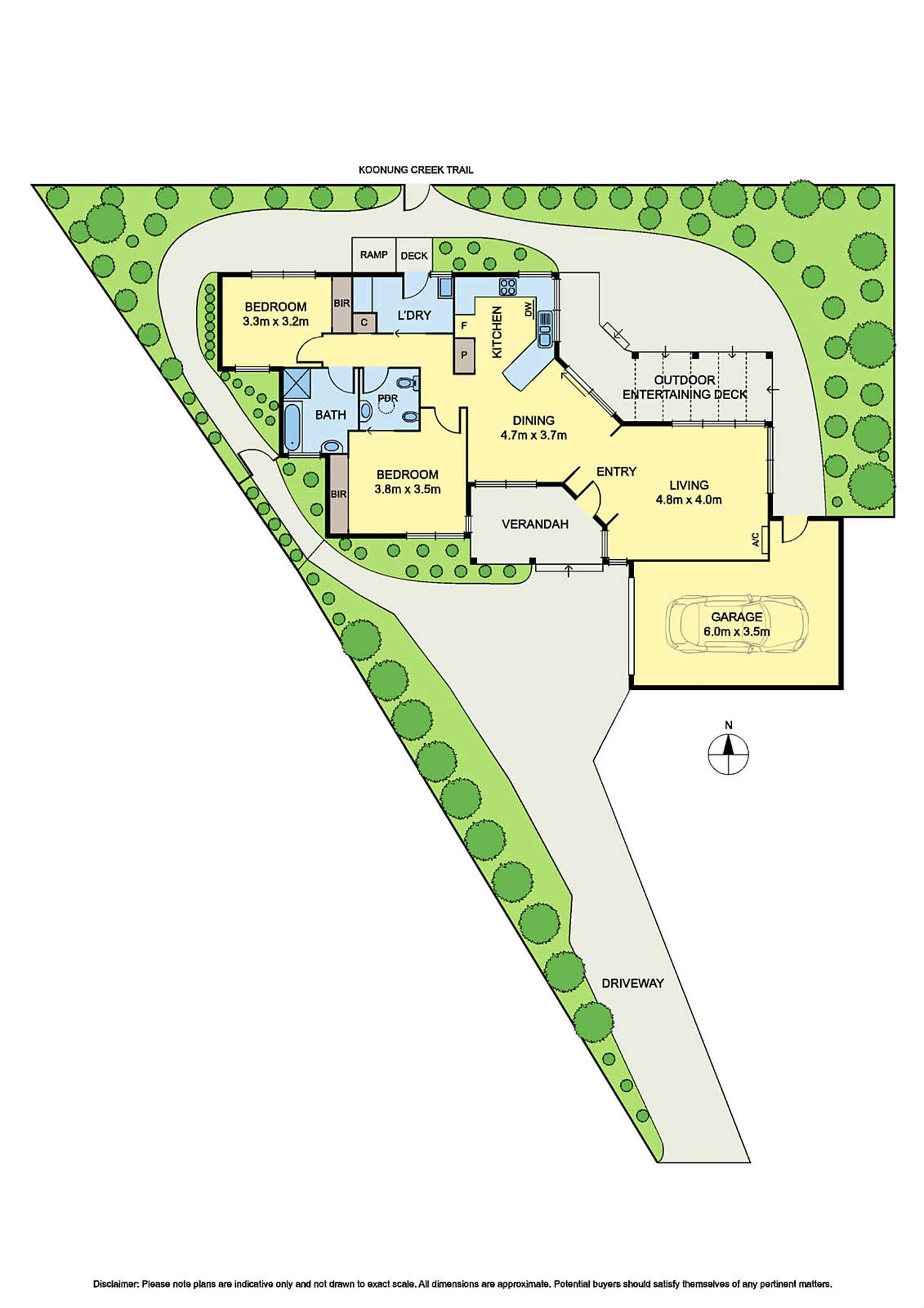 Floorplan of Homely house listing, 13A Lyndhurst Crescent, Box Hill North VIC 3129