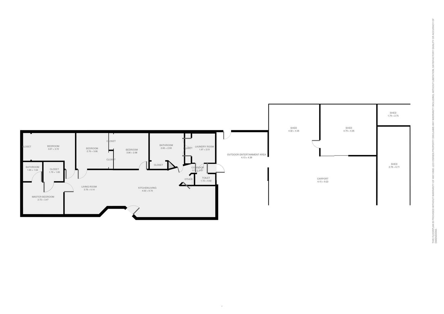 Floorplan of Homely house listing, 73 McColl Drive, Longford VIC 3851