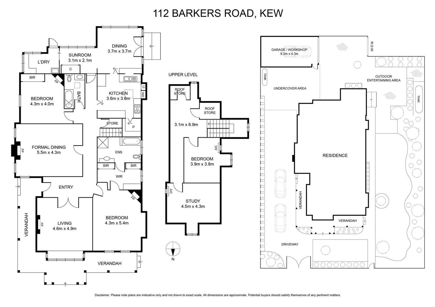 Floorplan of Homely house listing, 112 Barkers Road, Hawthorn VIC 3122