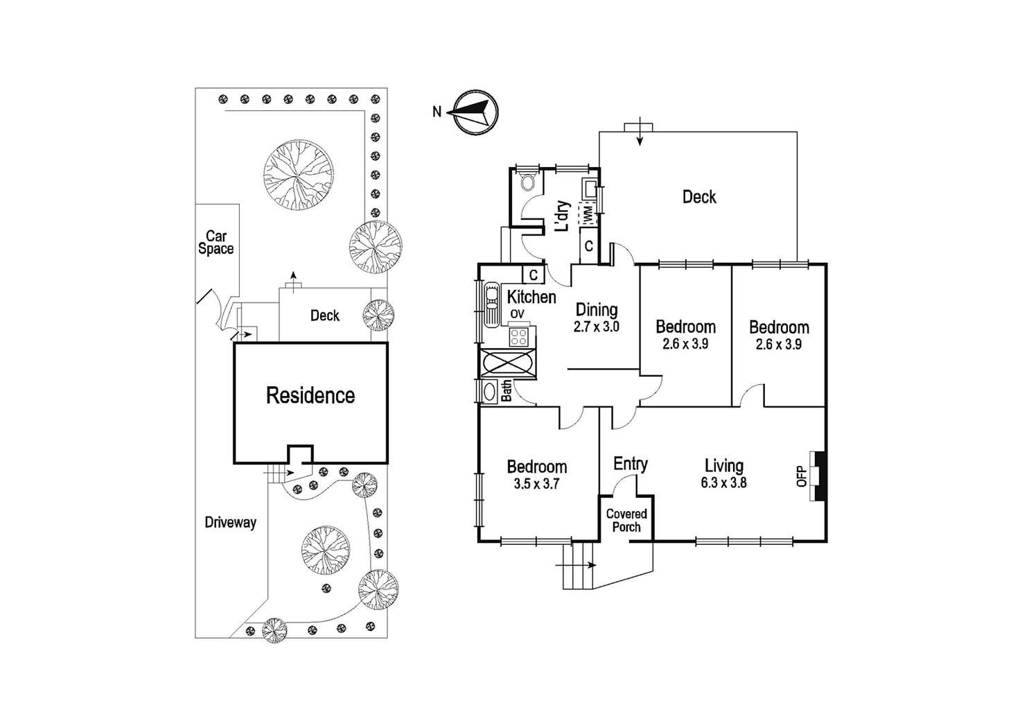 Floorplan of Homely house listing, 12 Achilles Street, Heidelberg West VIC 3081