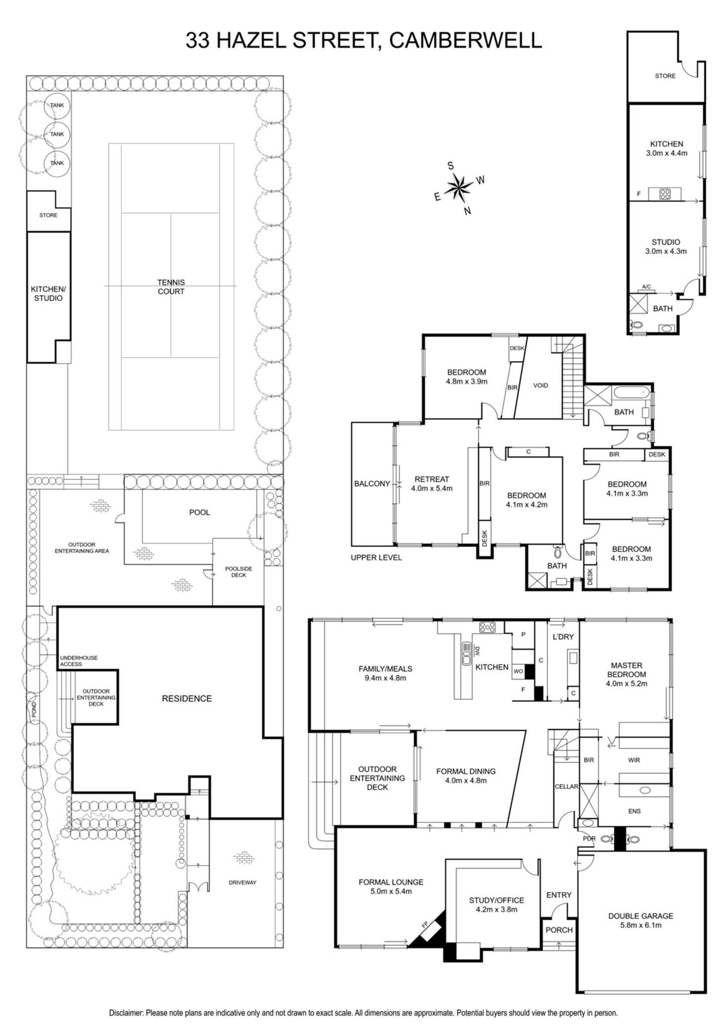 Floorplan of Homely house listing, 33 Hazel Street, Camberwell VIC 3124