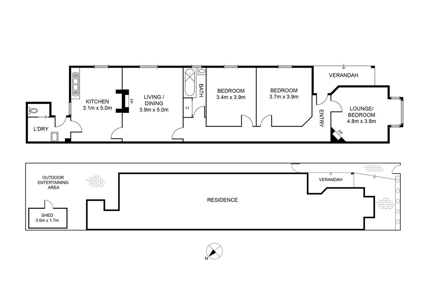 Floorplan of Homely house listing, 47 Beaconsfield Parade, Albert Park VIC 3206