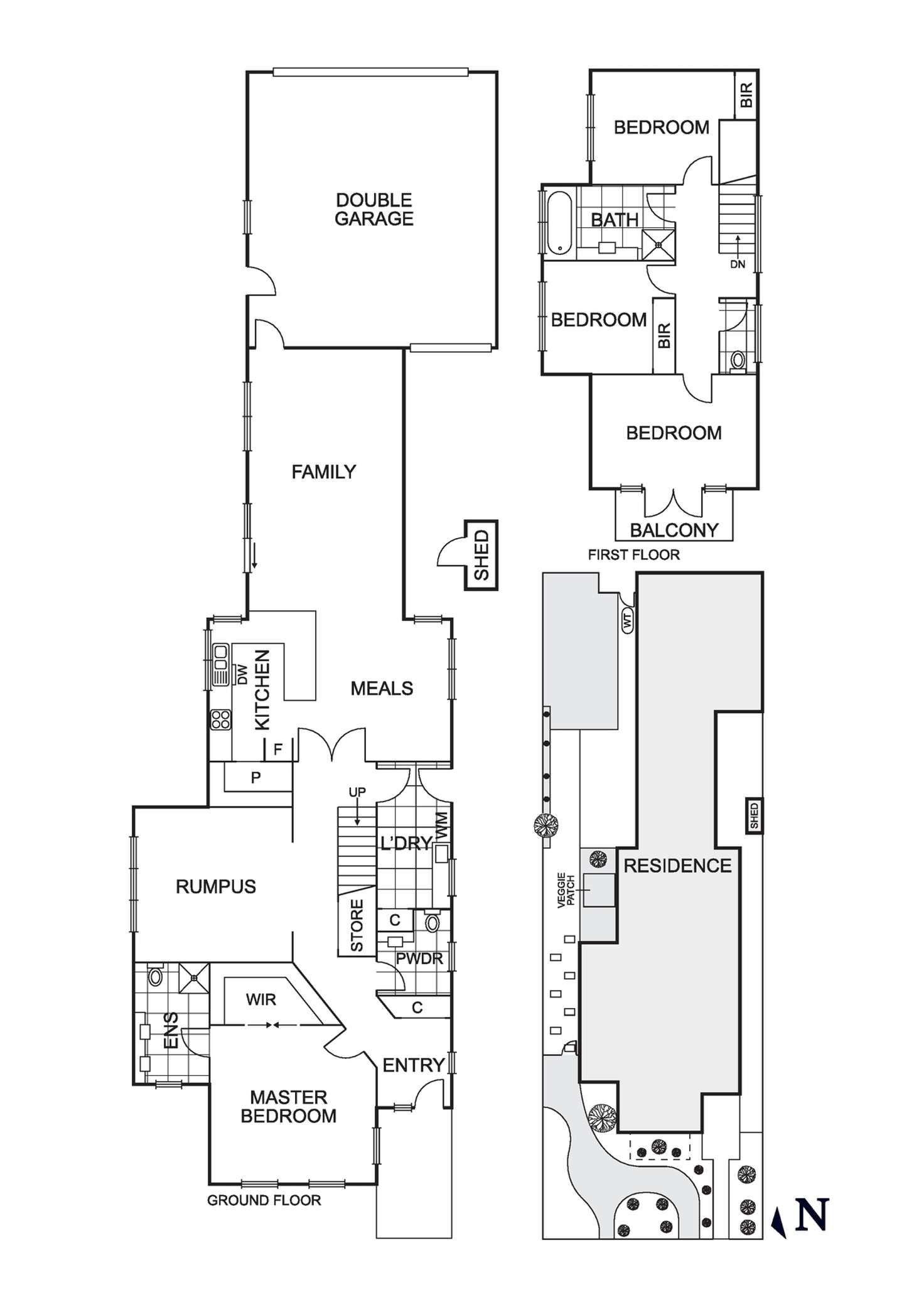Floorplan of Homely house listing, 125 Flaxen Hills Road, Doreen VIC 3754