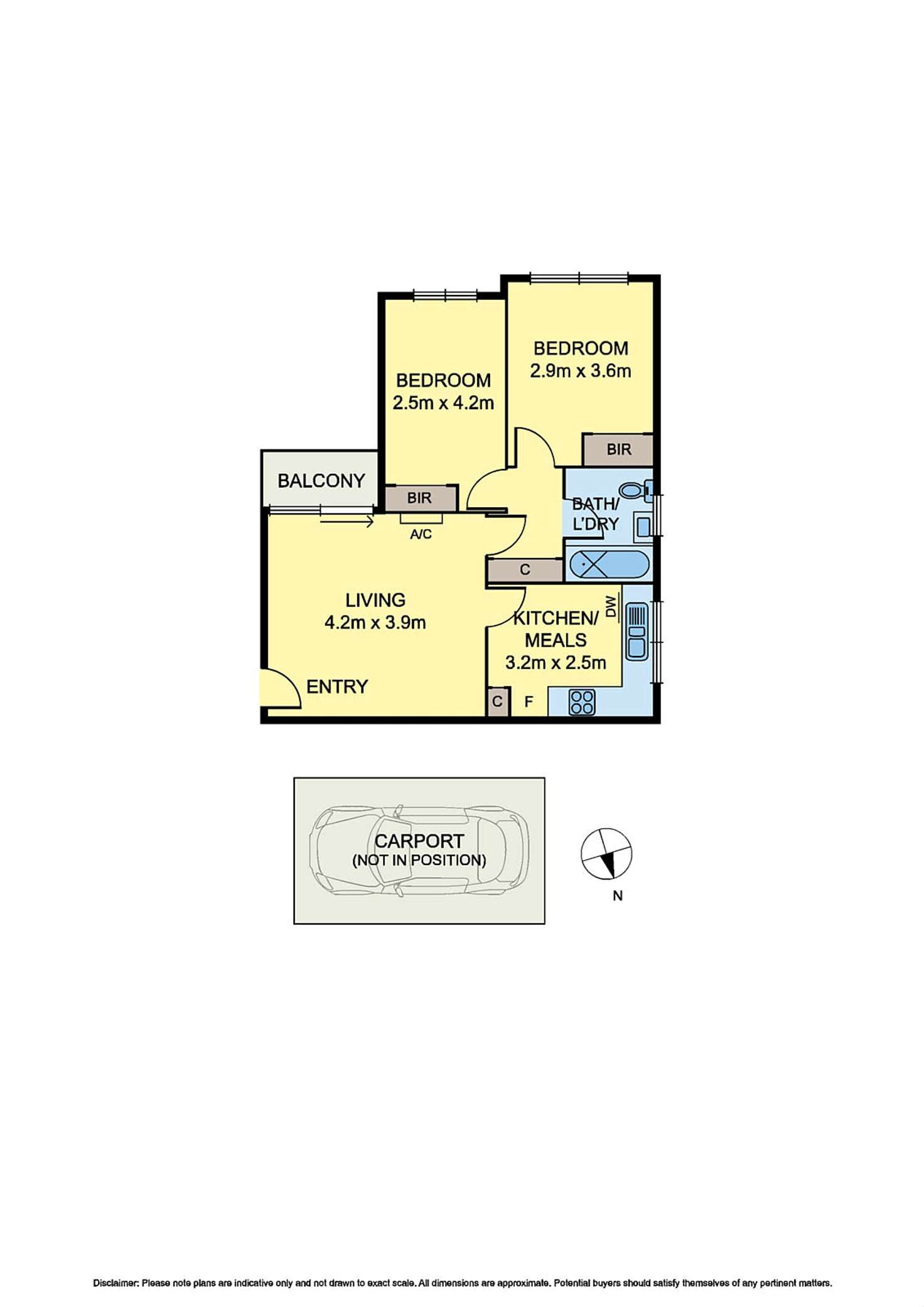 Floorplan of Homely apartment listing, 9/8-10 Howard Street, Box Hill VIC 3128