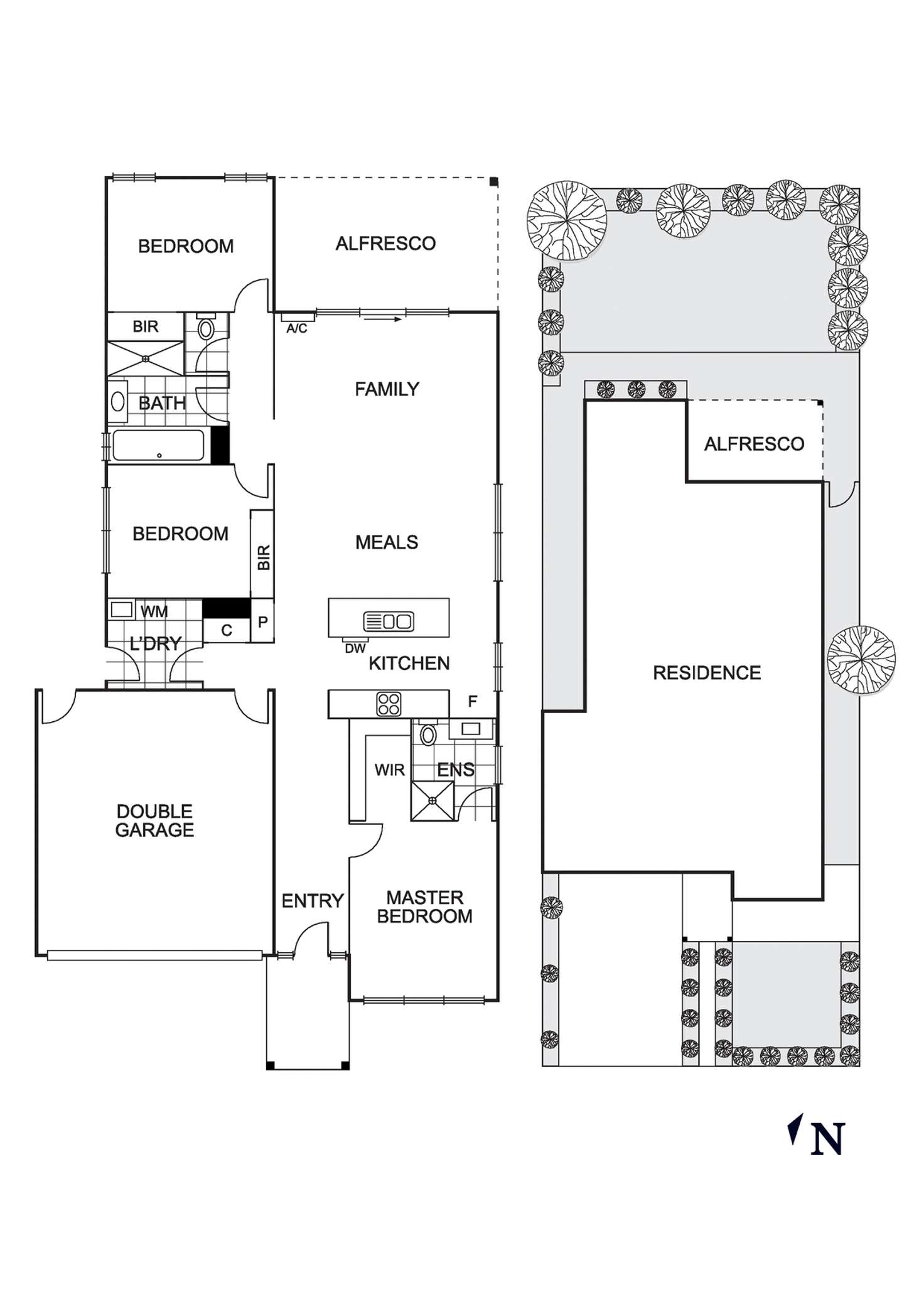 Floorplan of Homely house listing, 94 Laurimar Boulevard, Doreen VIC 3754