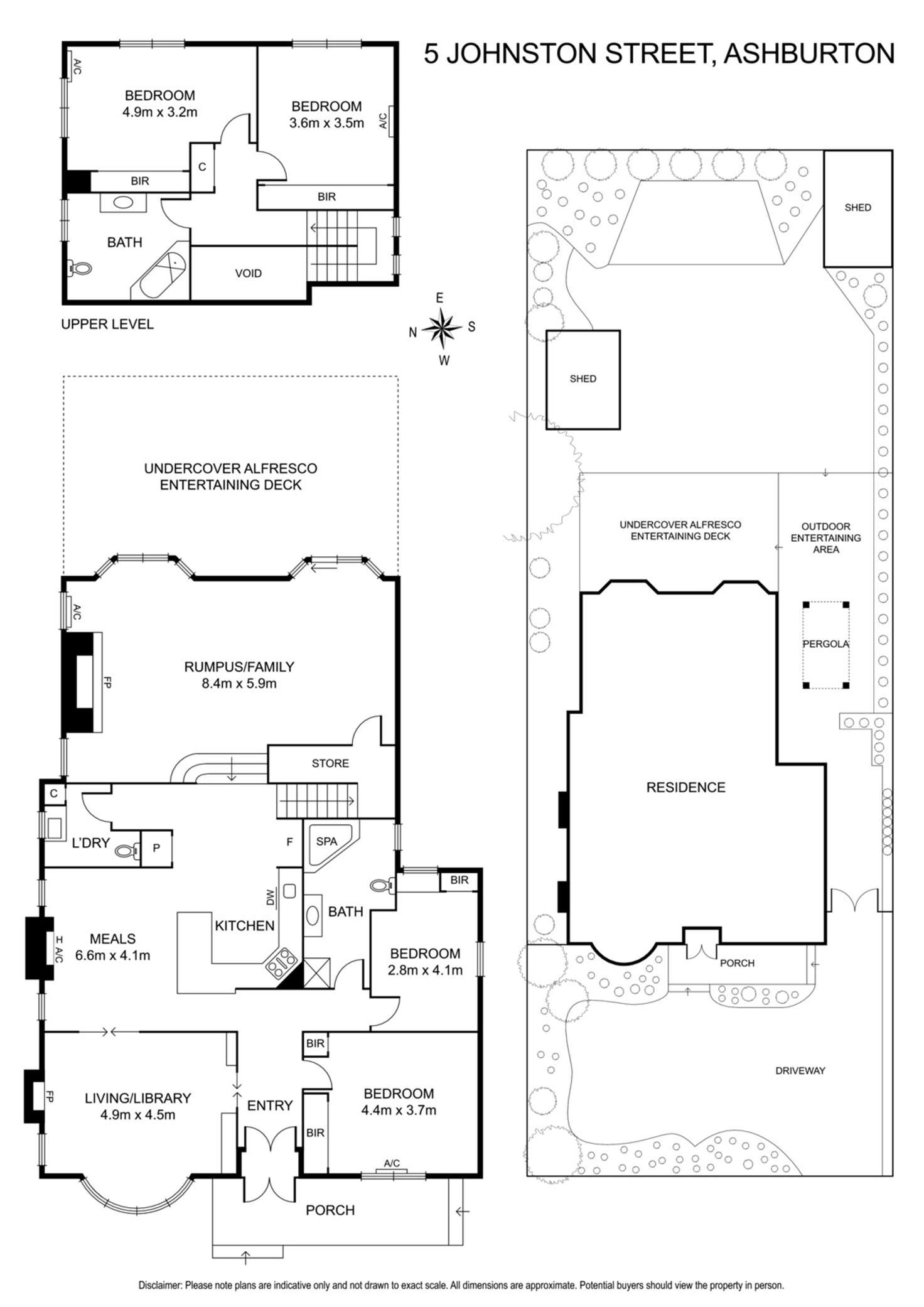 Floorplan of Homely house listing, 5 Johnston Street, Ashburton VIC 3147