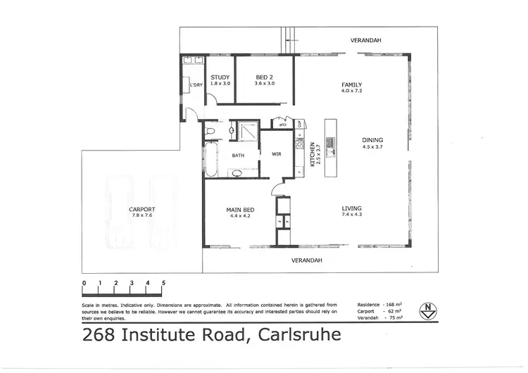 Floorplan of Homely rural property listing, 268 Institute Road, Carlsruhe VIC 3442