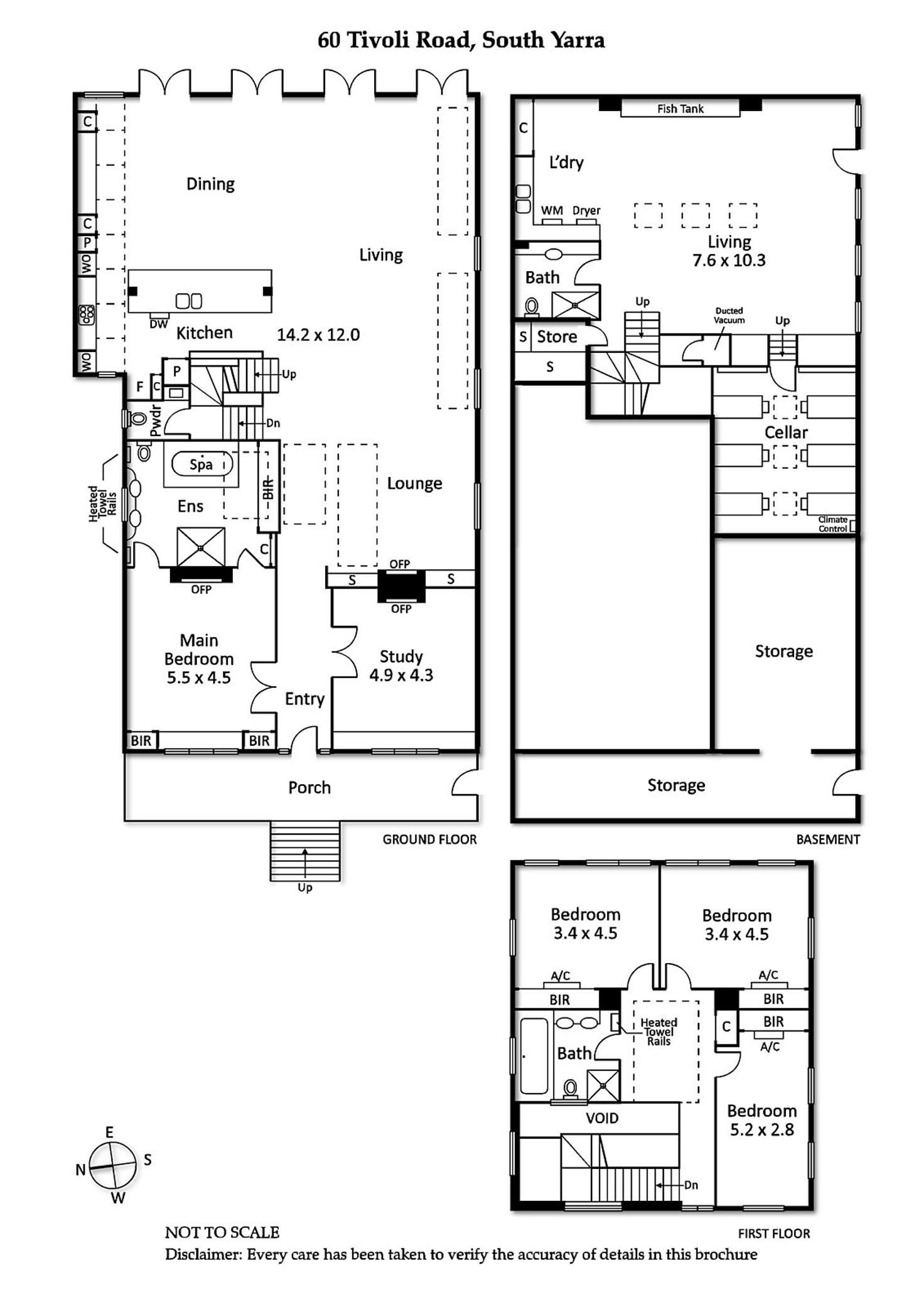 Floorplan of Homely house listing, 60 Tivoli Road, South Yarra VIC 3141
