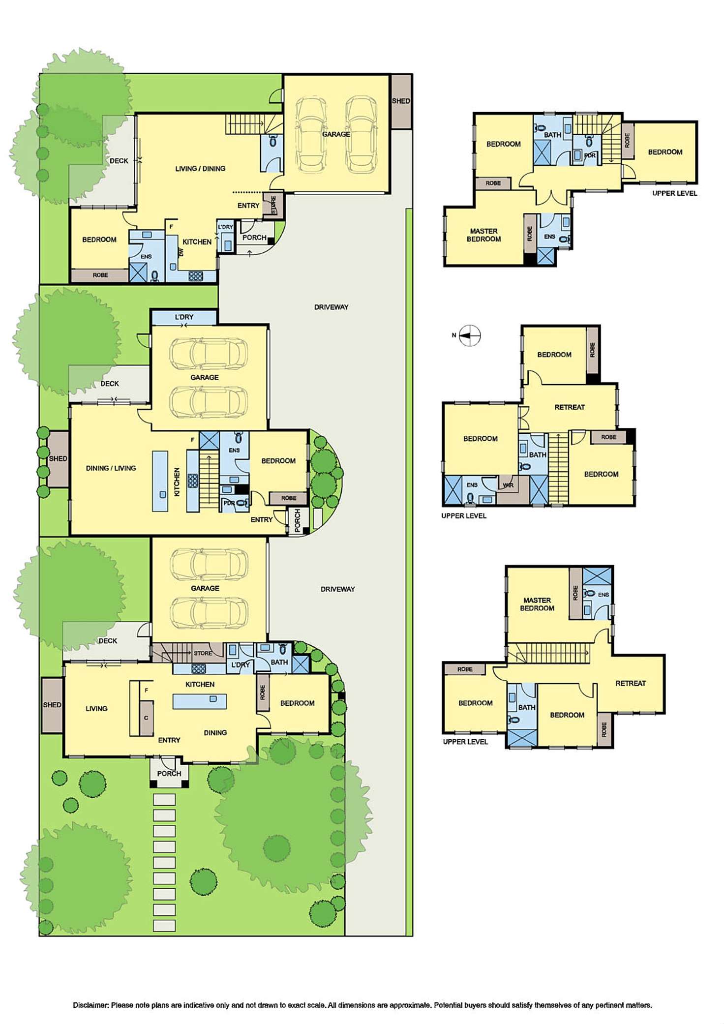 Floorplan of Homely house listing, 116 Dorking Road, Box Hill North VIC 3129