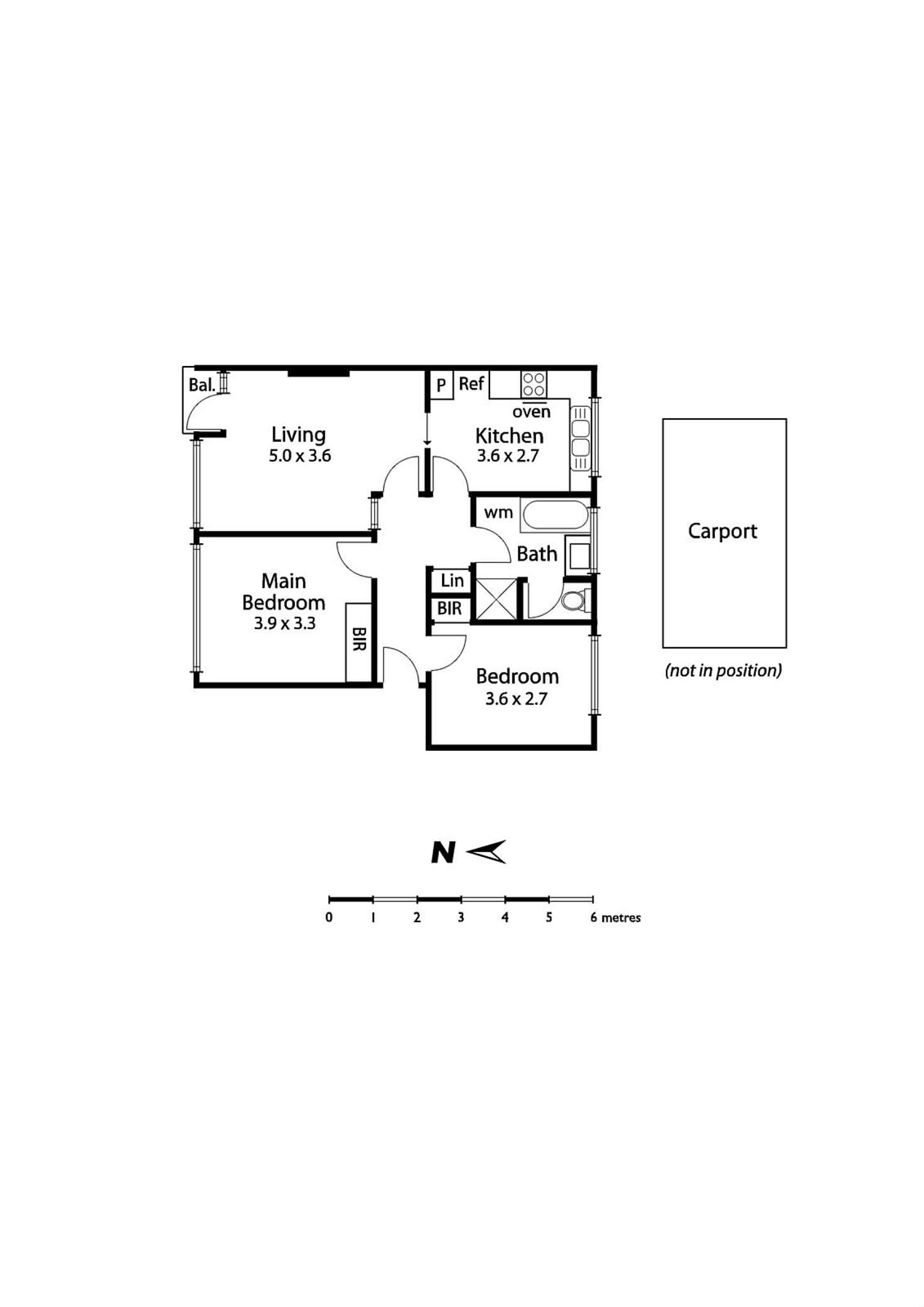 Floorplan of Homely apartment listing, 8/15 Royal Avenue, Glen Huntly VIC 3163