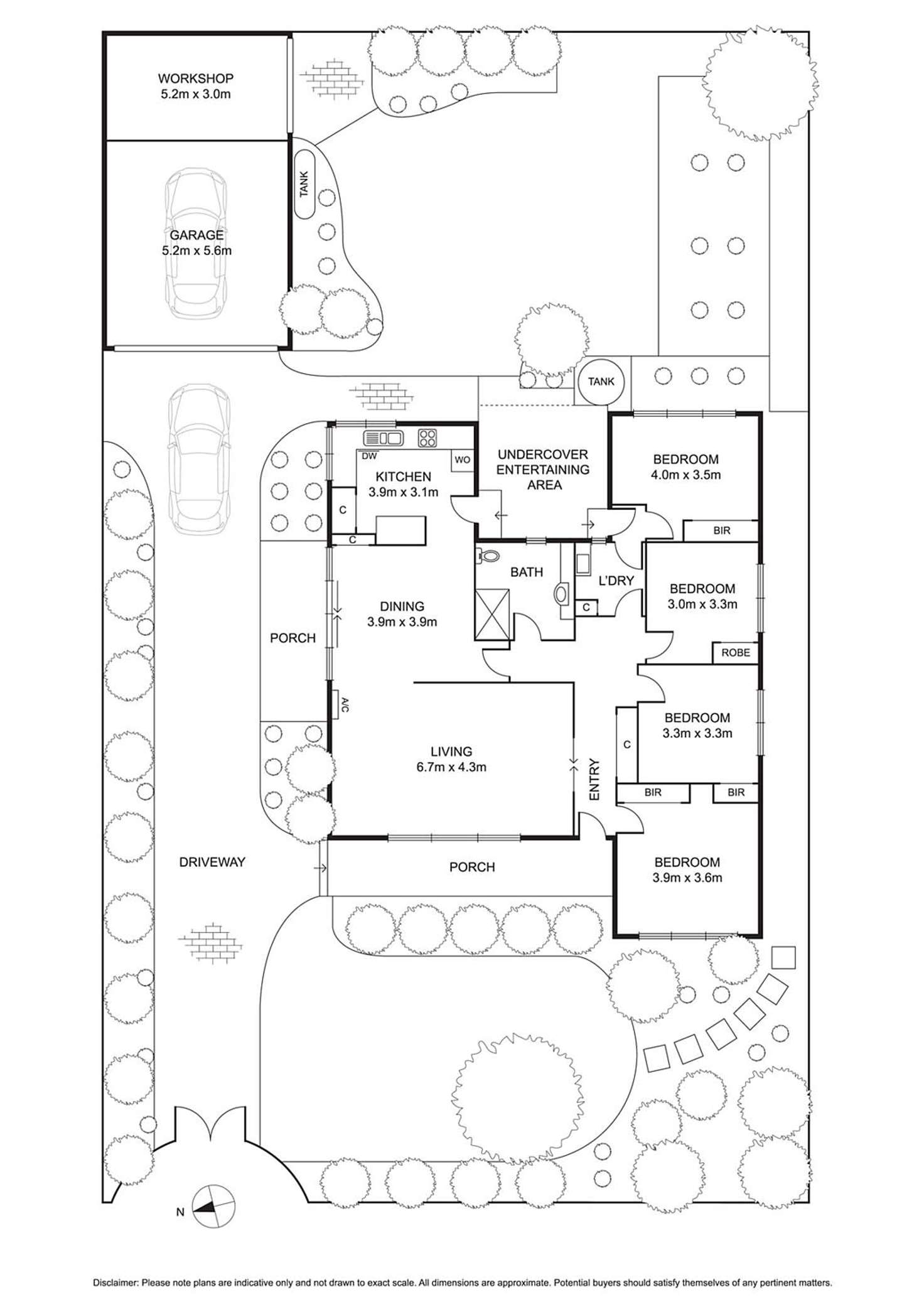 Floorplan of Homely house listing, 44 East Boundary Road, Bentleigh East VIC 3165