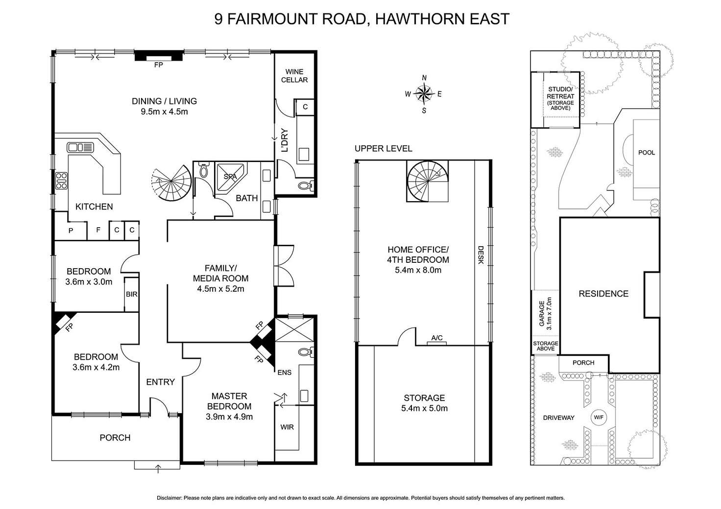 Floorplan of Homely house listing, 9 Fairmount Road, Hawthorn East VIC 3123