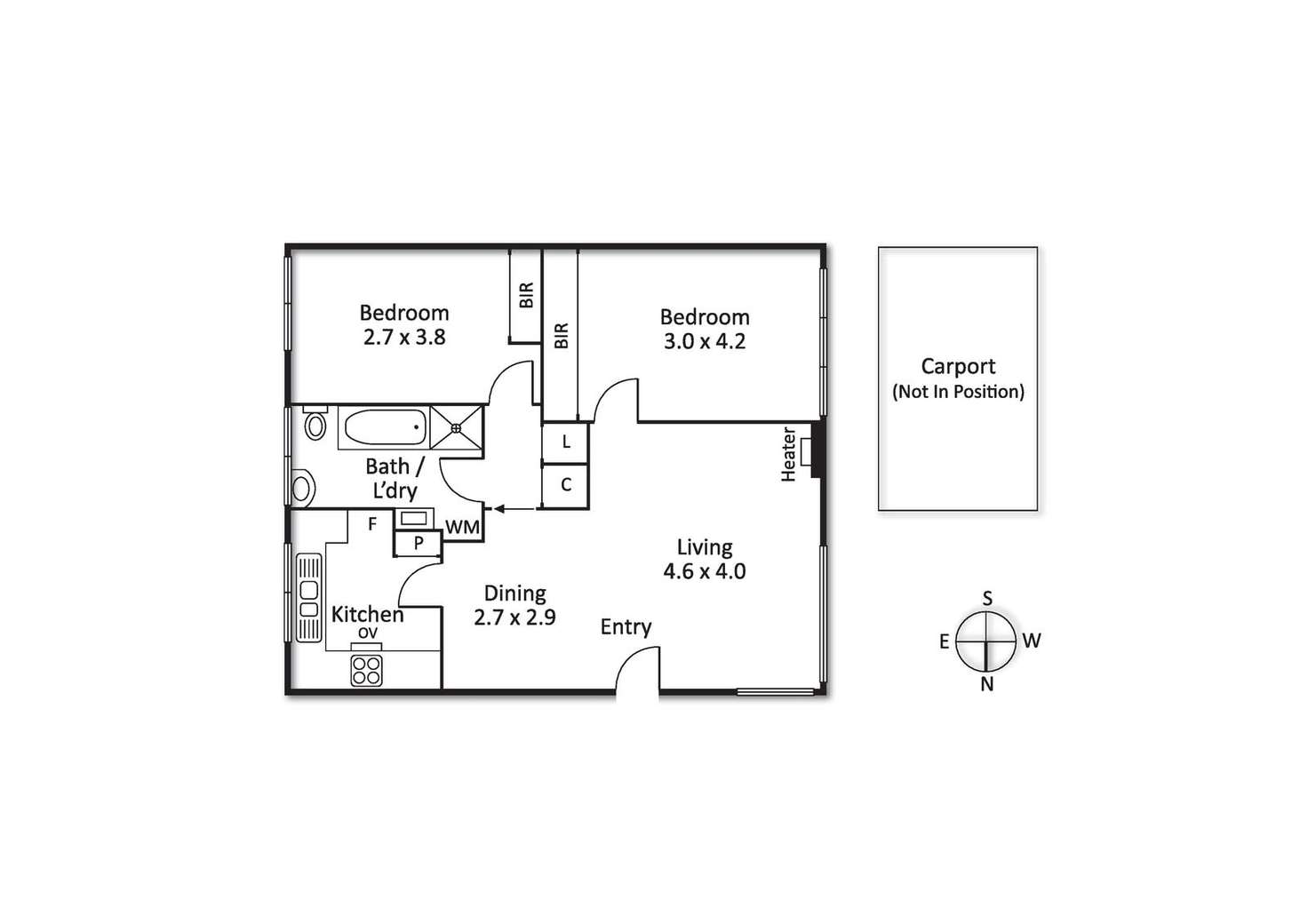Floorplan of Homely apartment listing, 5/35 Normanby Street, Brighton VIC 3186