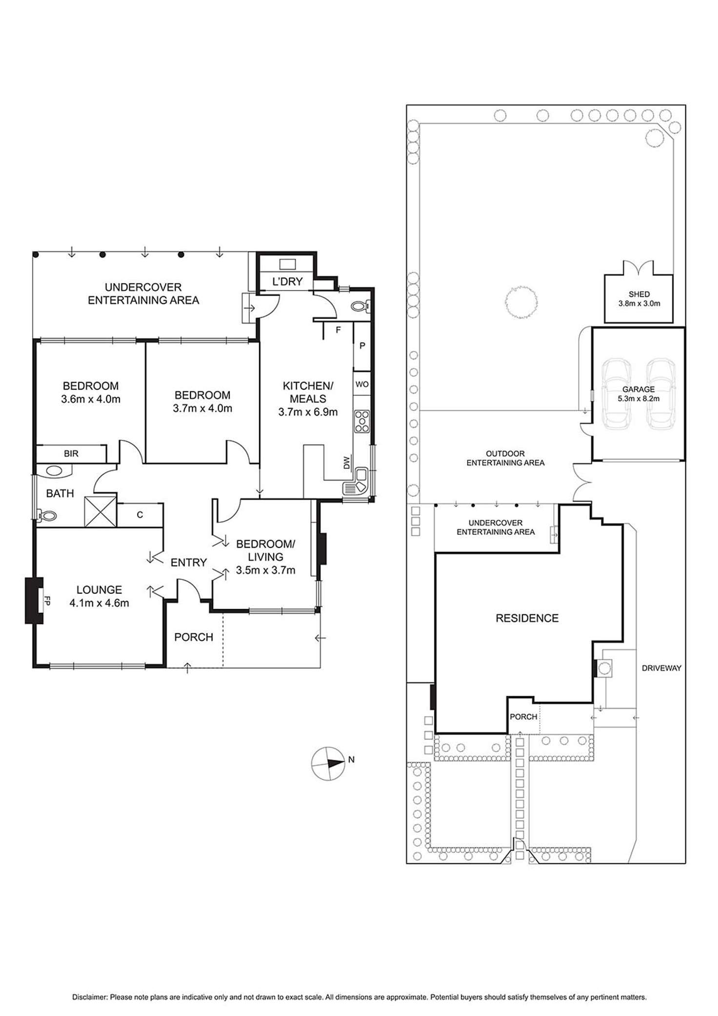 Floorplan of Homely house listing, 23 Milford Street, Bentleigh East VIC 3165