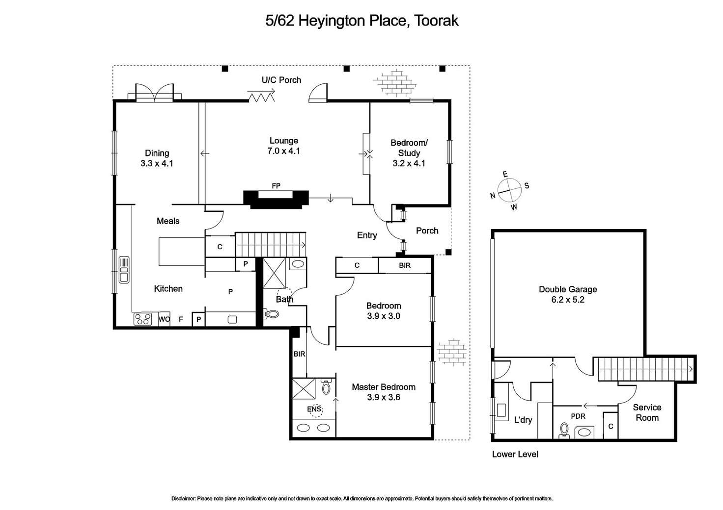 Floorplan of Homely house listing, 5/62 Heyington Place, Toorak VIC 3142