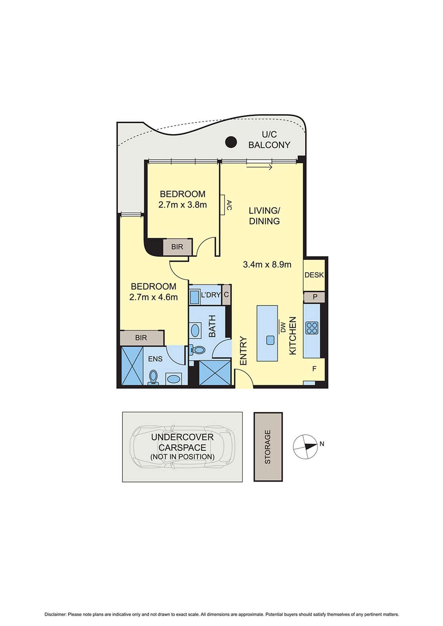Floorplan of Homely apartment listing, G14/740 Station Street, Box Hill VIC 3128