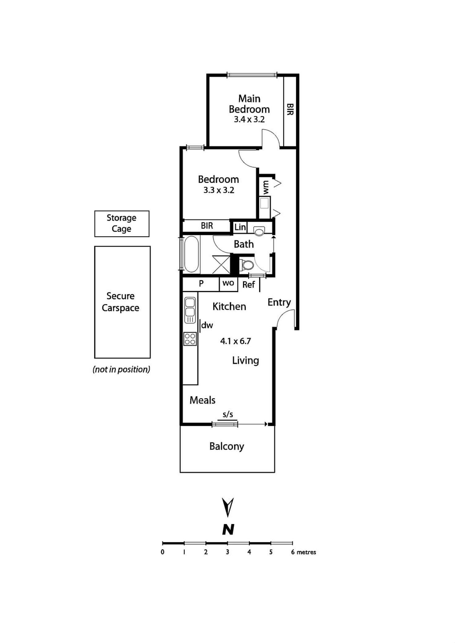 Floorplan of Homely apartment listing, 10/18 Waratah Avenue, Glen Huntly VIC 3163