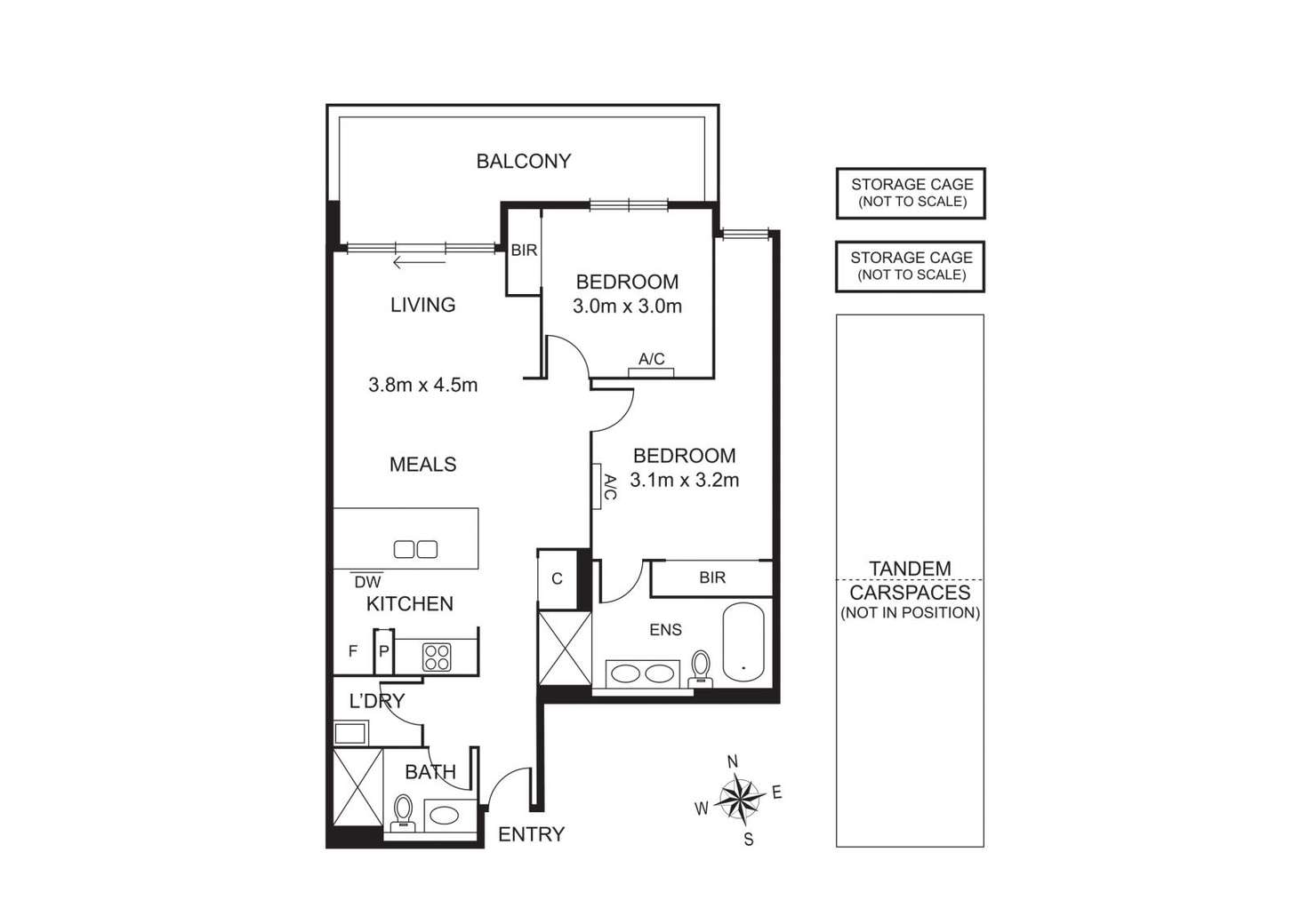Floorplan of Homely house listing, 104/1 Norfolk Place, Malvern VIC 3144