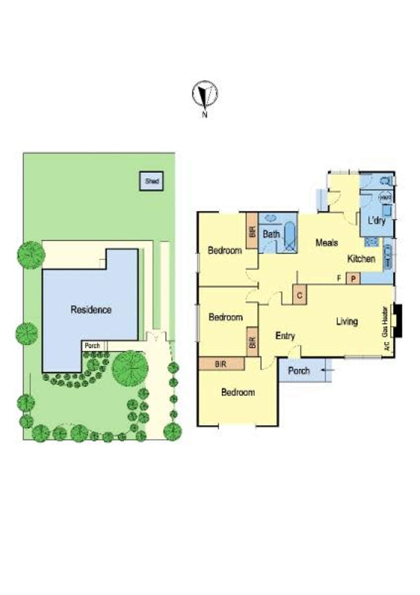 Floorplan of Homely house listing, 11 Disney Street, Heidelberg Heights VIC 3081