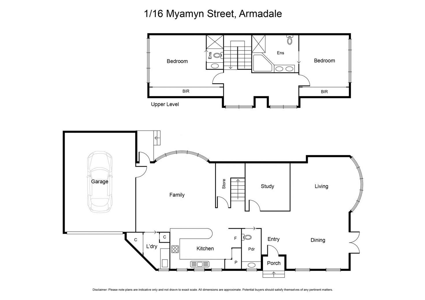 Floorplan of Homely house listing, 16 Myamyn Street, Armadale VIC 3143