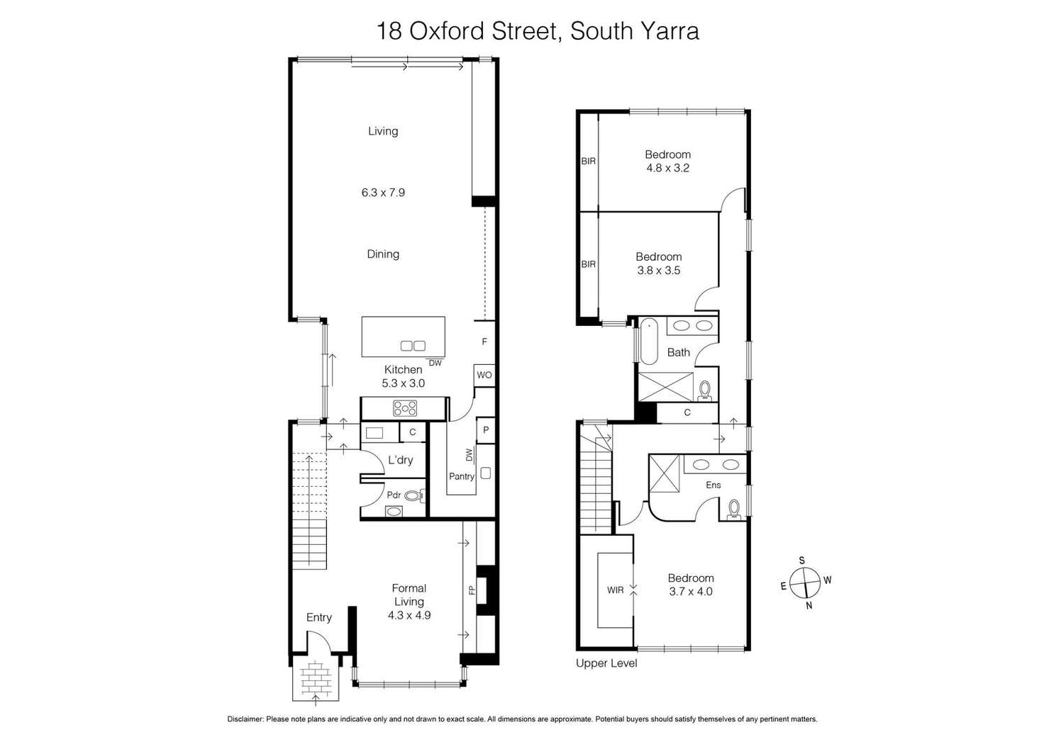 Floorplan of Homely house listing, 18 Oxford Street, South Yarra VIC 3141