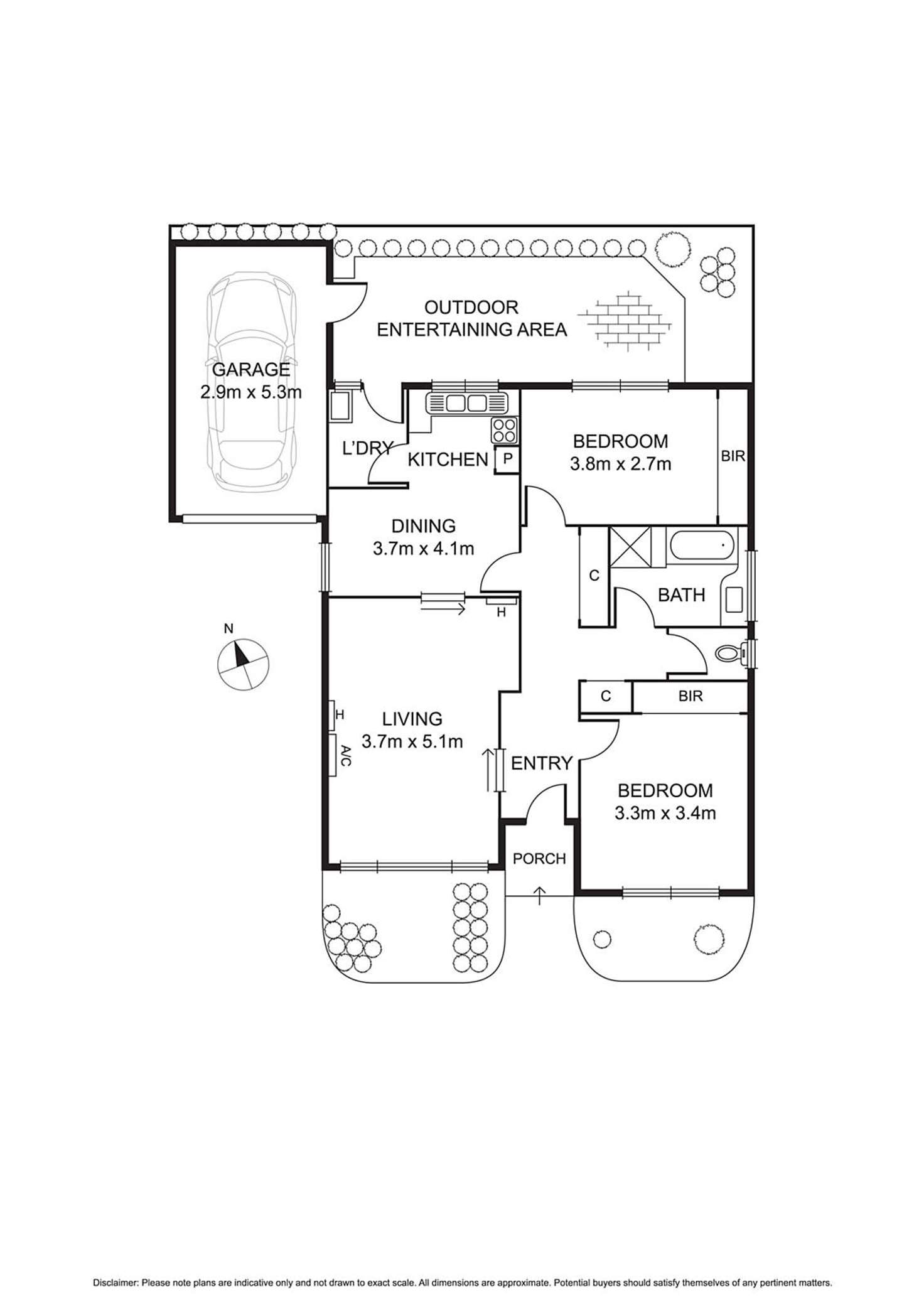 Floorplan of Homely unit listing, 5/14-16 Whitmuir Road, Bentleigh VIC 3204