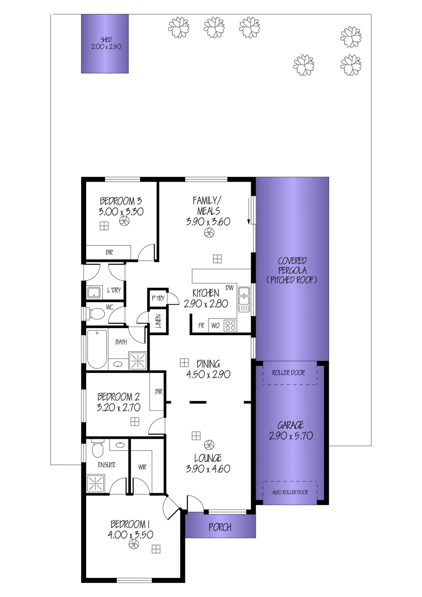 Floorplan of Homely house listing, 21 Lancelot Street, Blakeview SA 5114