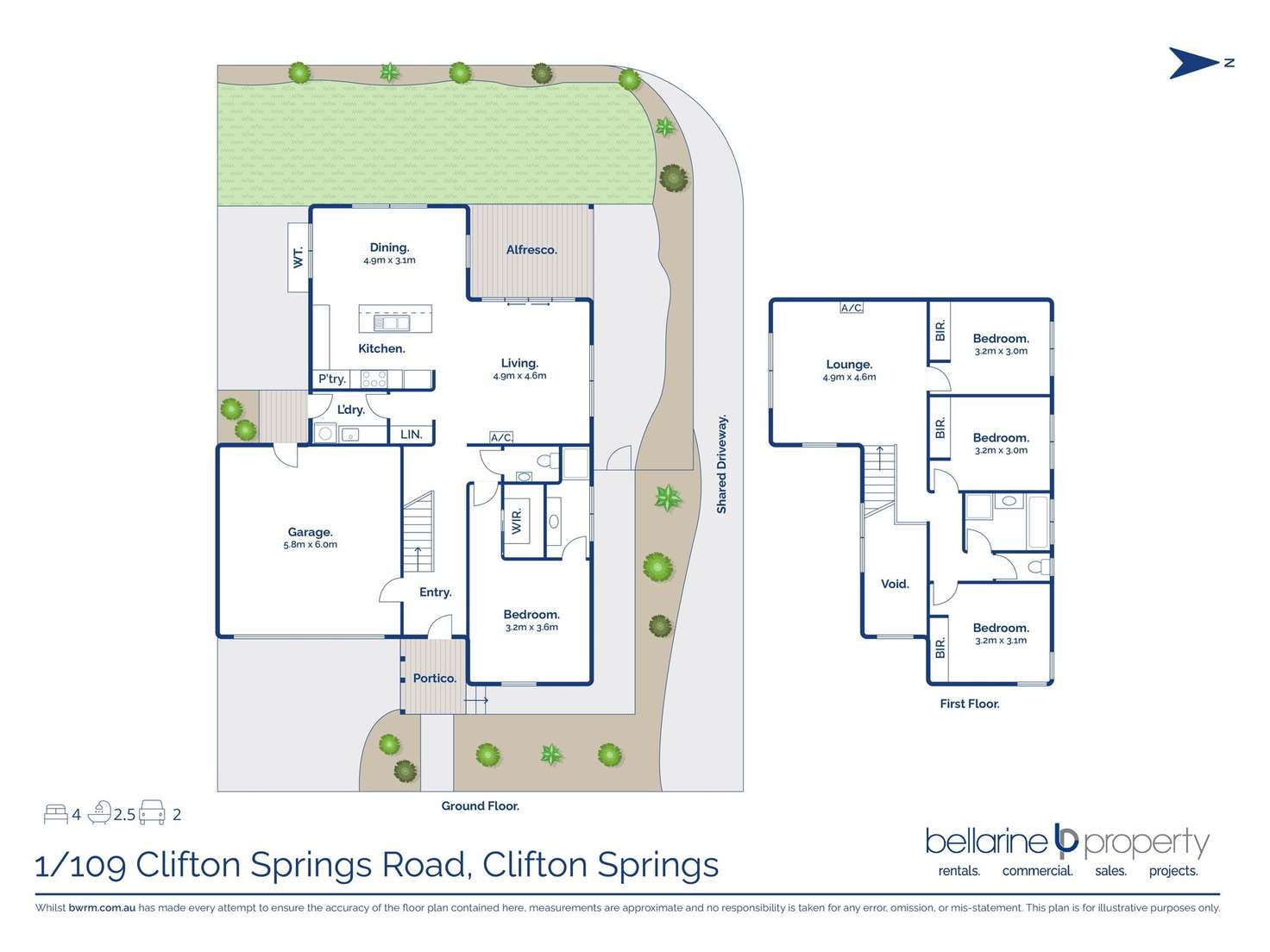 Floorplan of Homely house listing, 1/109 Clifton Springs Road, Clifton Springs VIC 3222