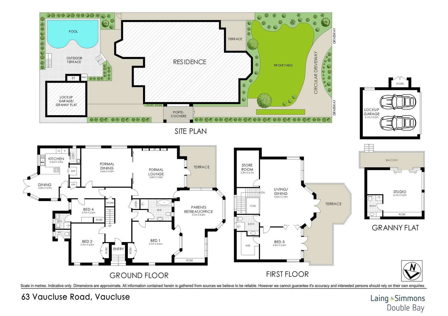 Floorplan of Homely house listing, 63 Vaucluse Road, Vaucluse NSW 2030