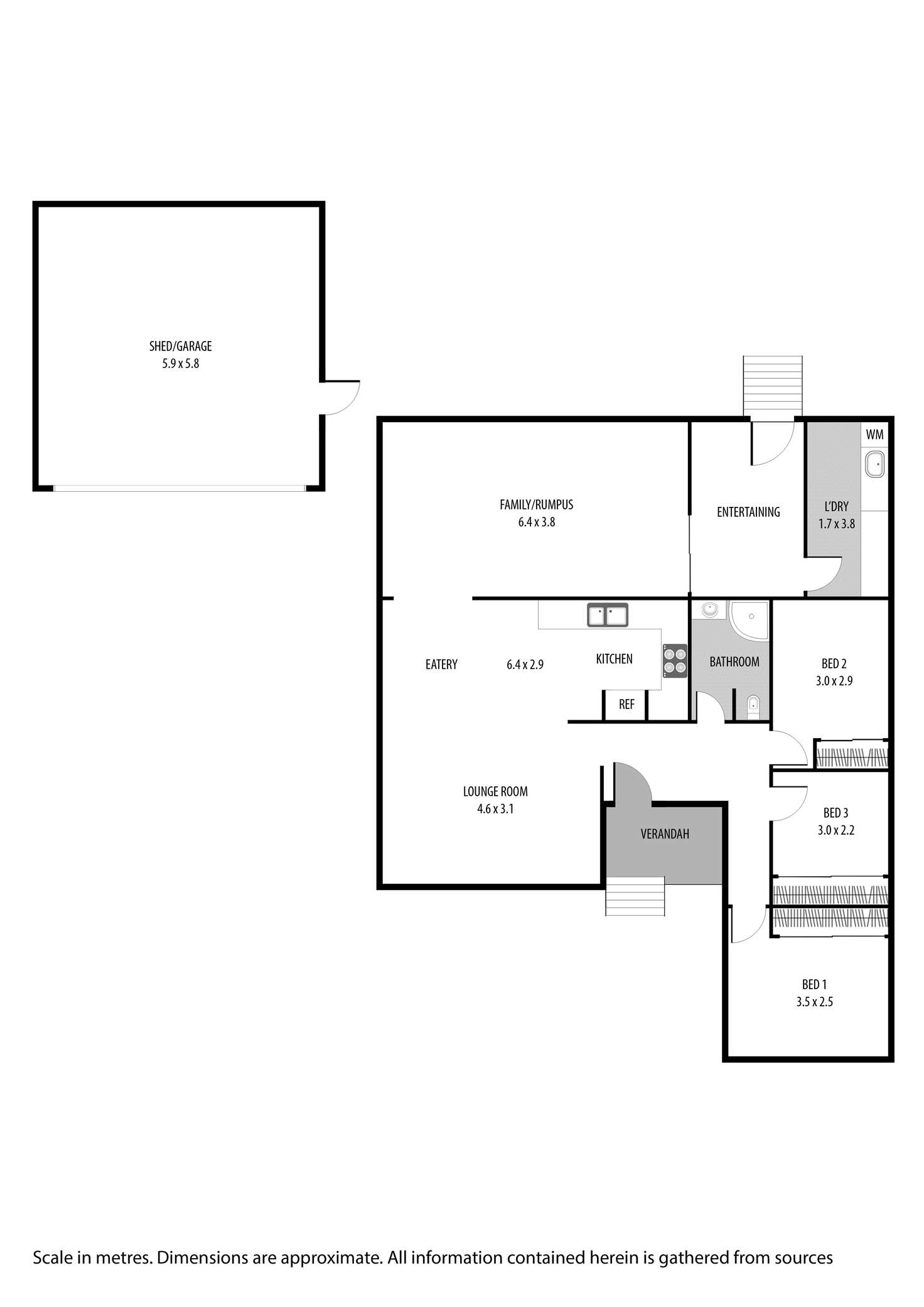 Floorplan of Homely house listing, 18 Tindale Street, Muswellbrook NSW 2333