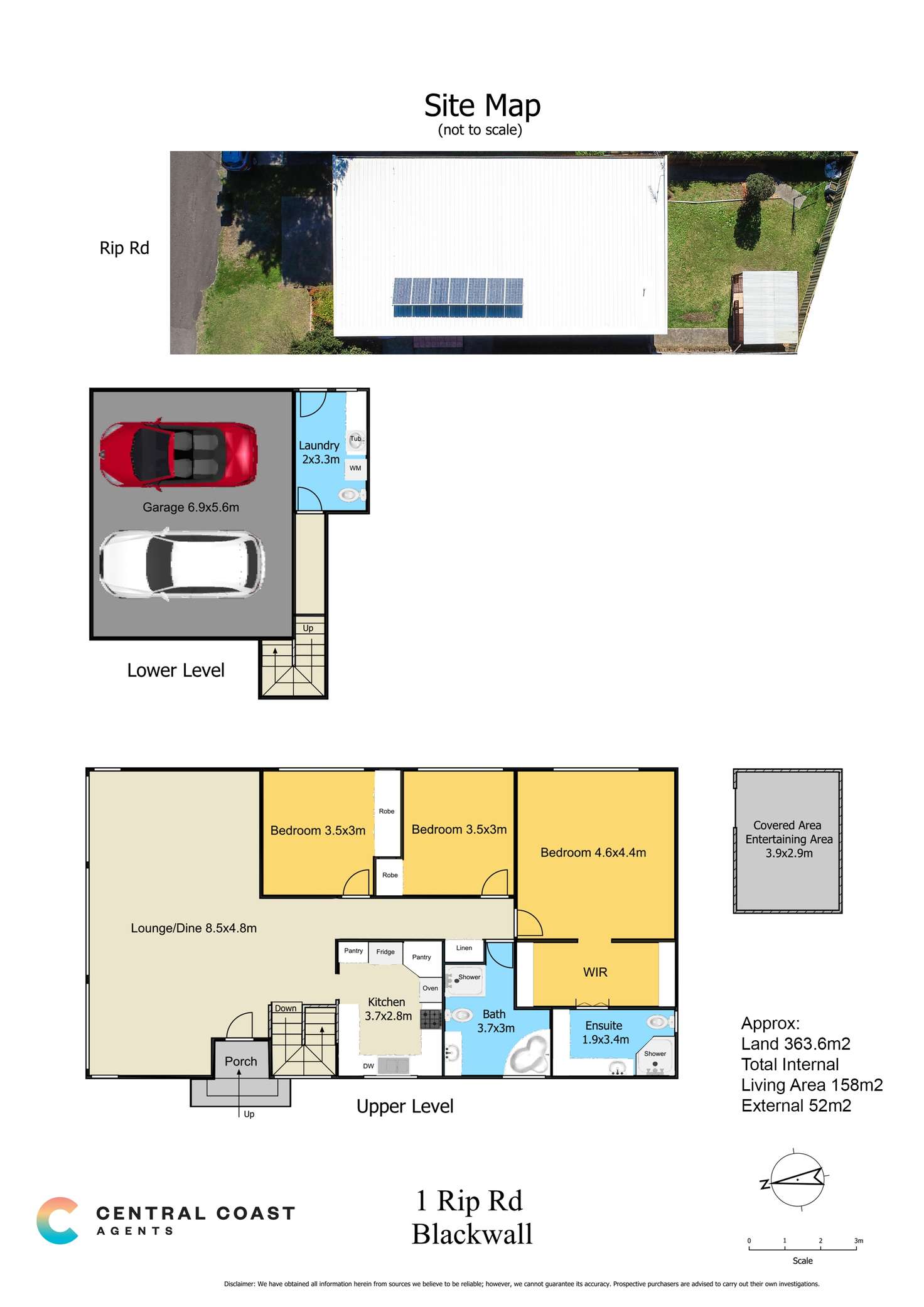 Floorplan of Homely house listing, 1 Rip Road, Blackwall NSW 2256