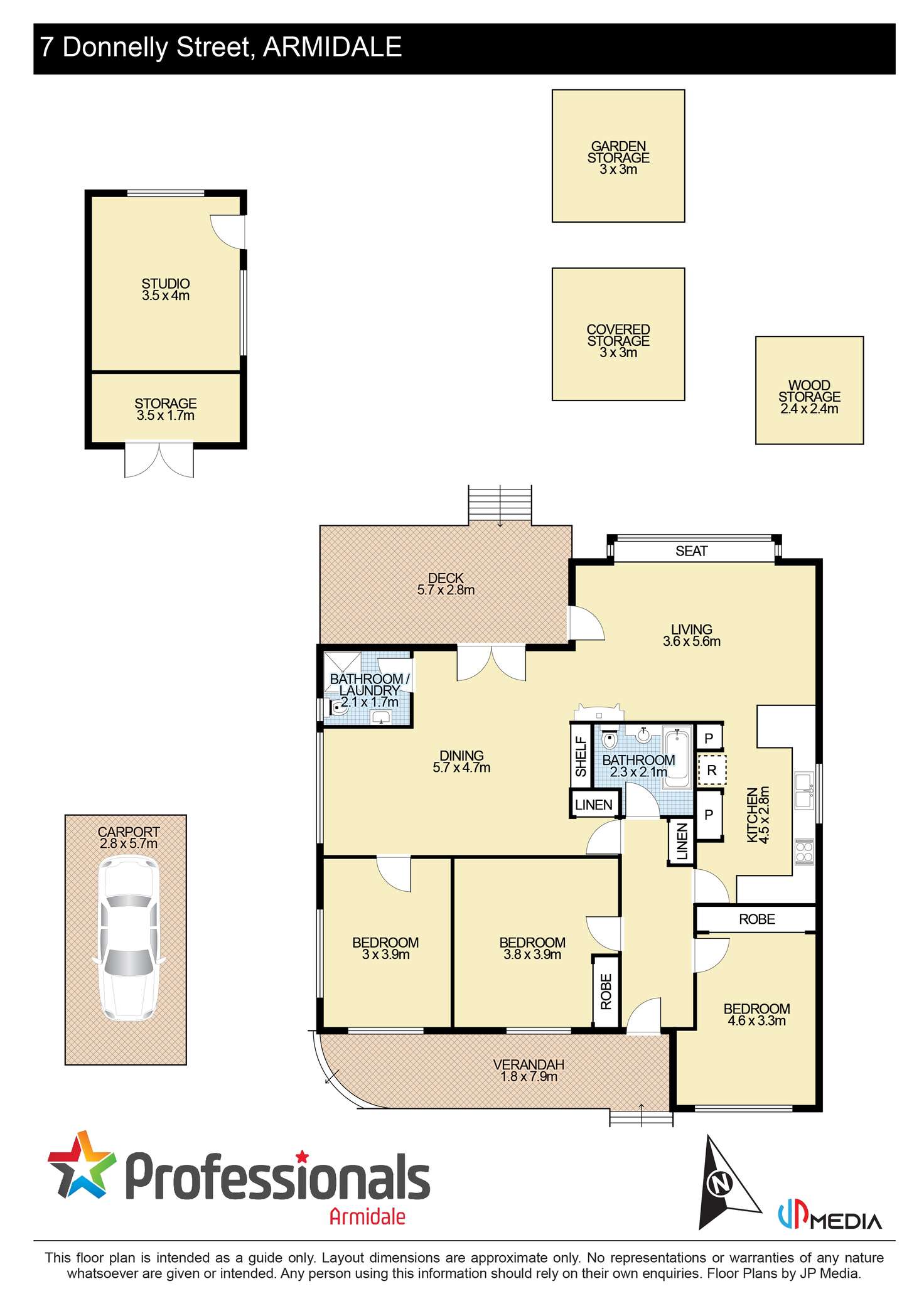 Floorplan of Homely house listing, 7 Donnelly Street, Armidale NSW 2350