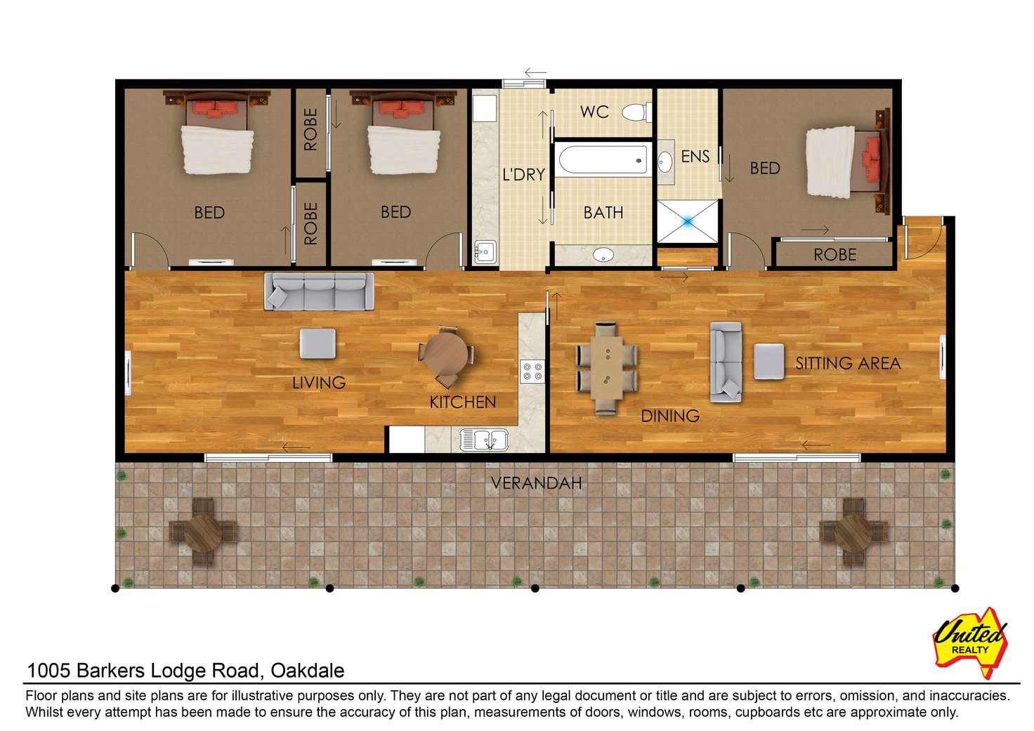 Floorplan of Homely acreageSemiRural listing, 1005 Barkers Lodge Road, Oakdale NSW 2570