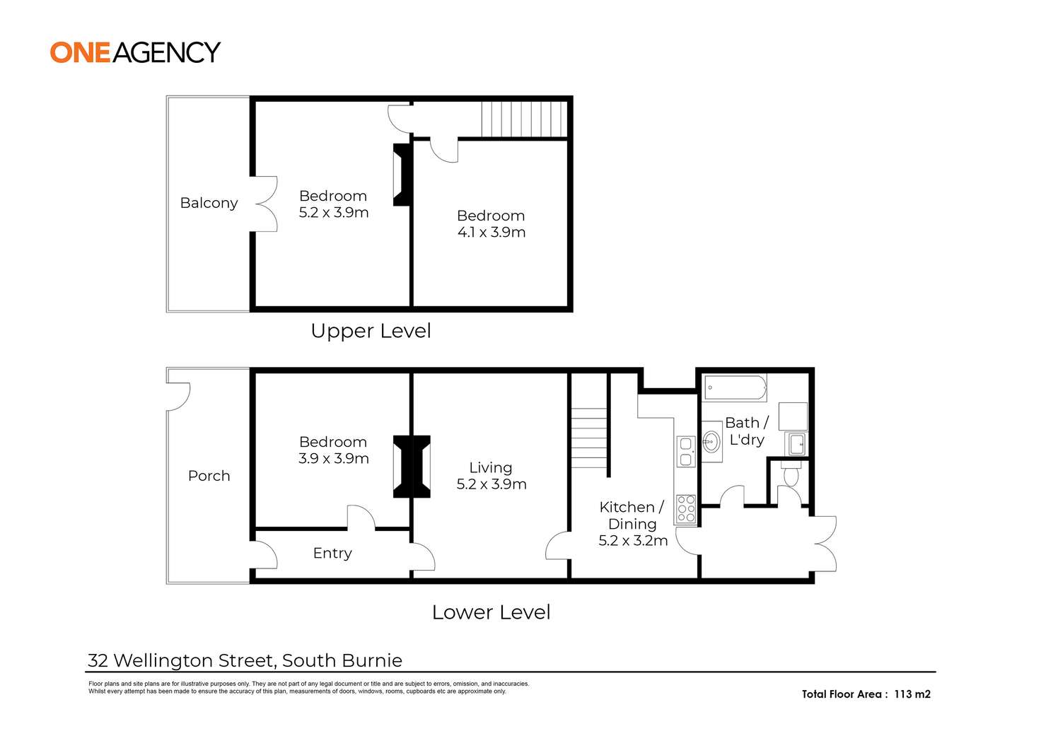 Floorplan of Homely house listing, 2/32-36 Wellington Street, South Burnie TAS 7320