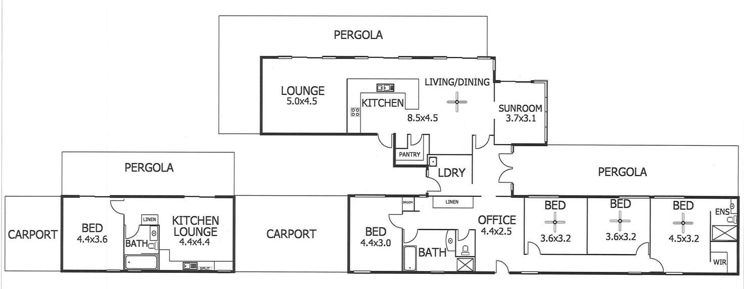 Floorplan of Homely house listing, 101 Woodlane Drive, Woodlane SA 5254