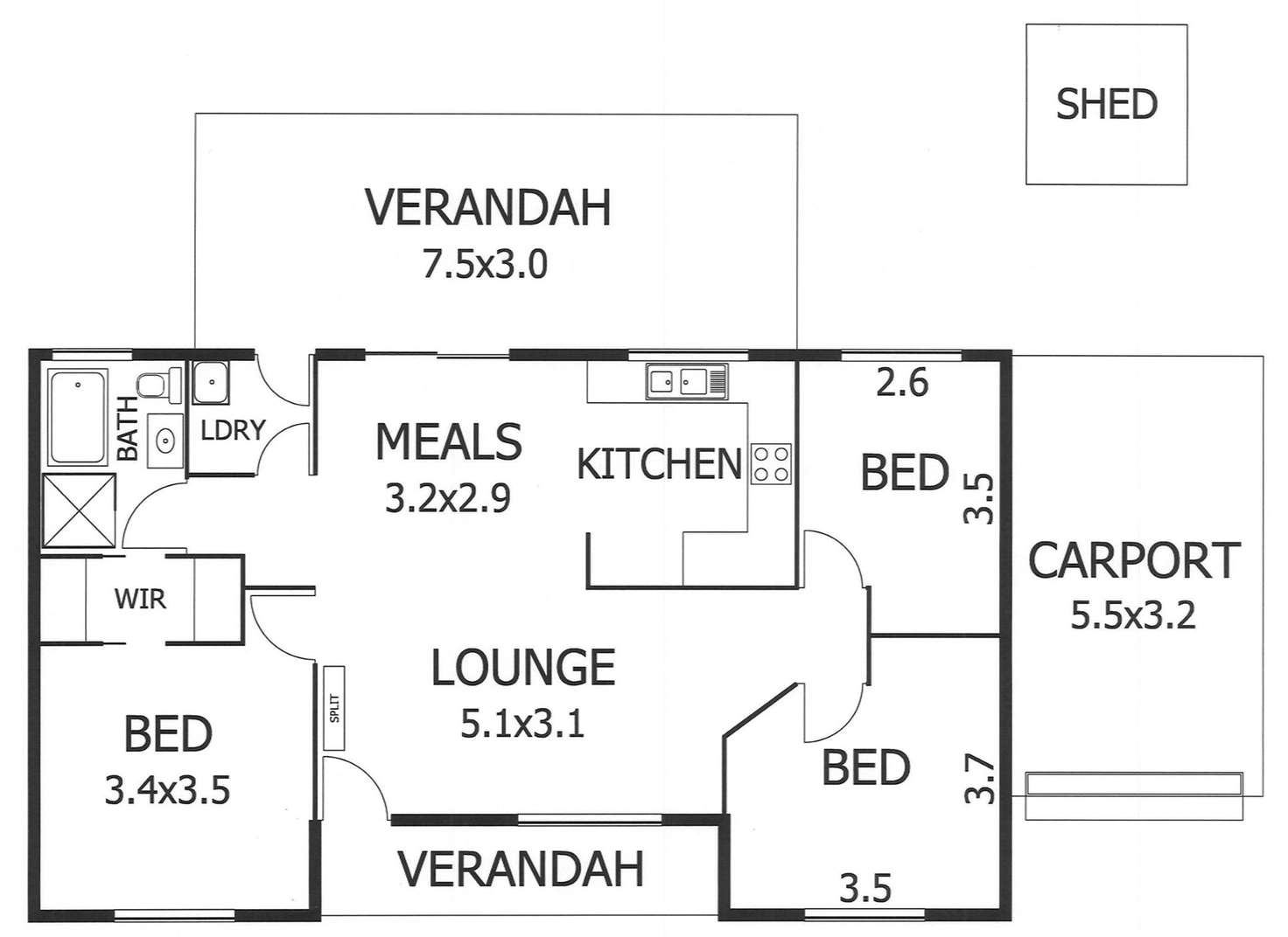 Floorplan of Homely house listing, 8/133 Christian Road, Murray Bridge SA 5253