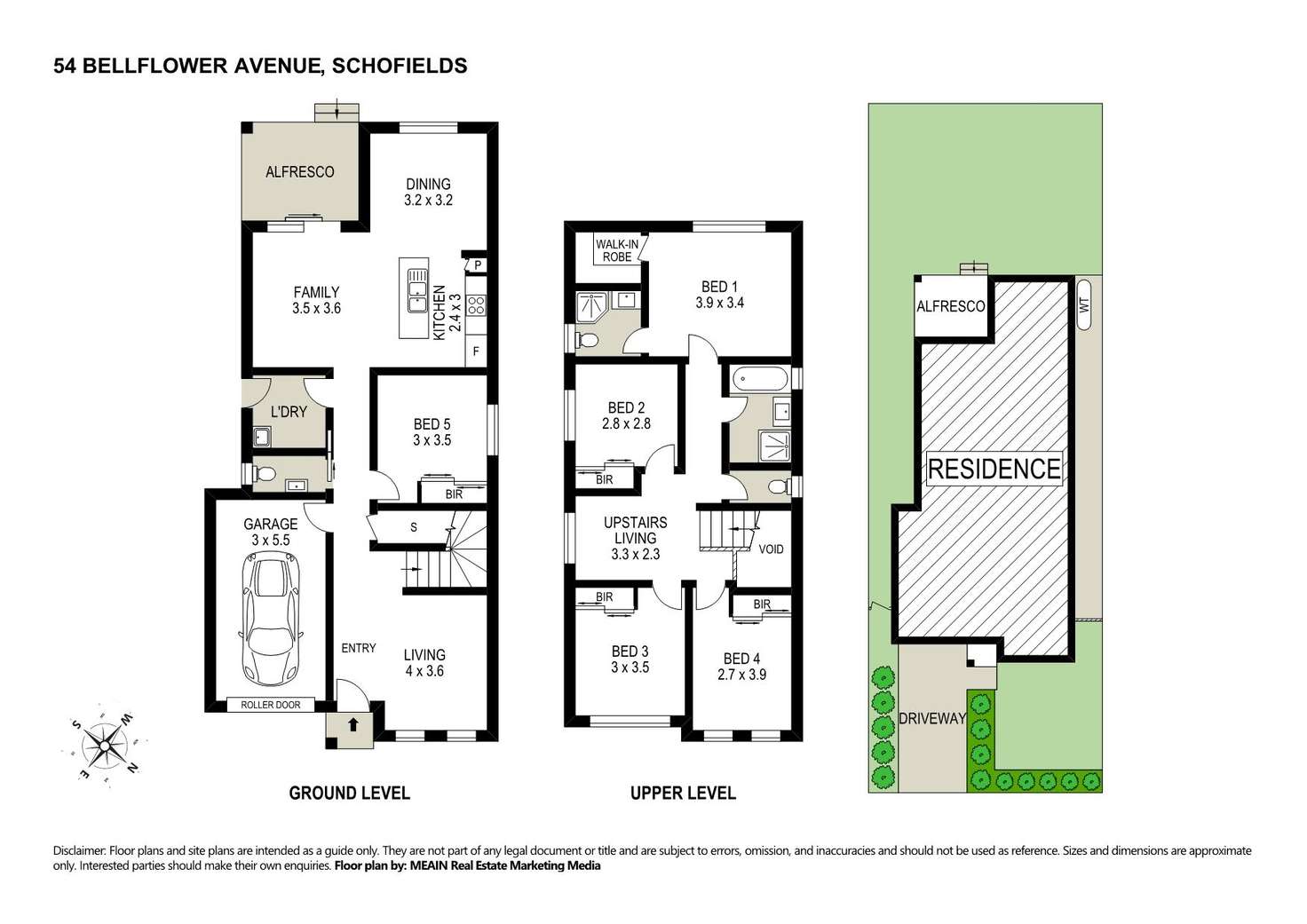 Floorplan of Homely house listing, 54 Bellflower Avenue, Schofields NSW 2762