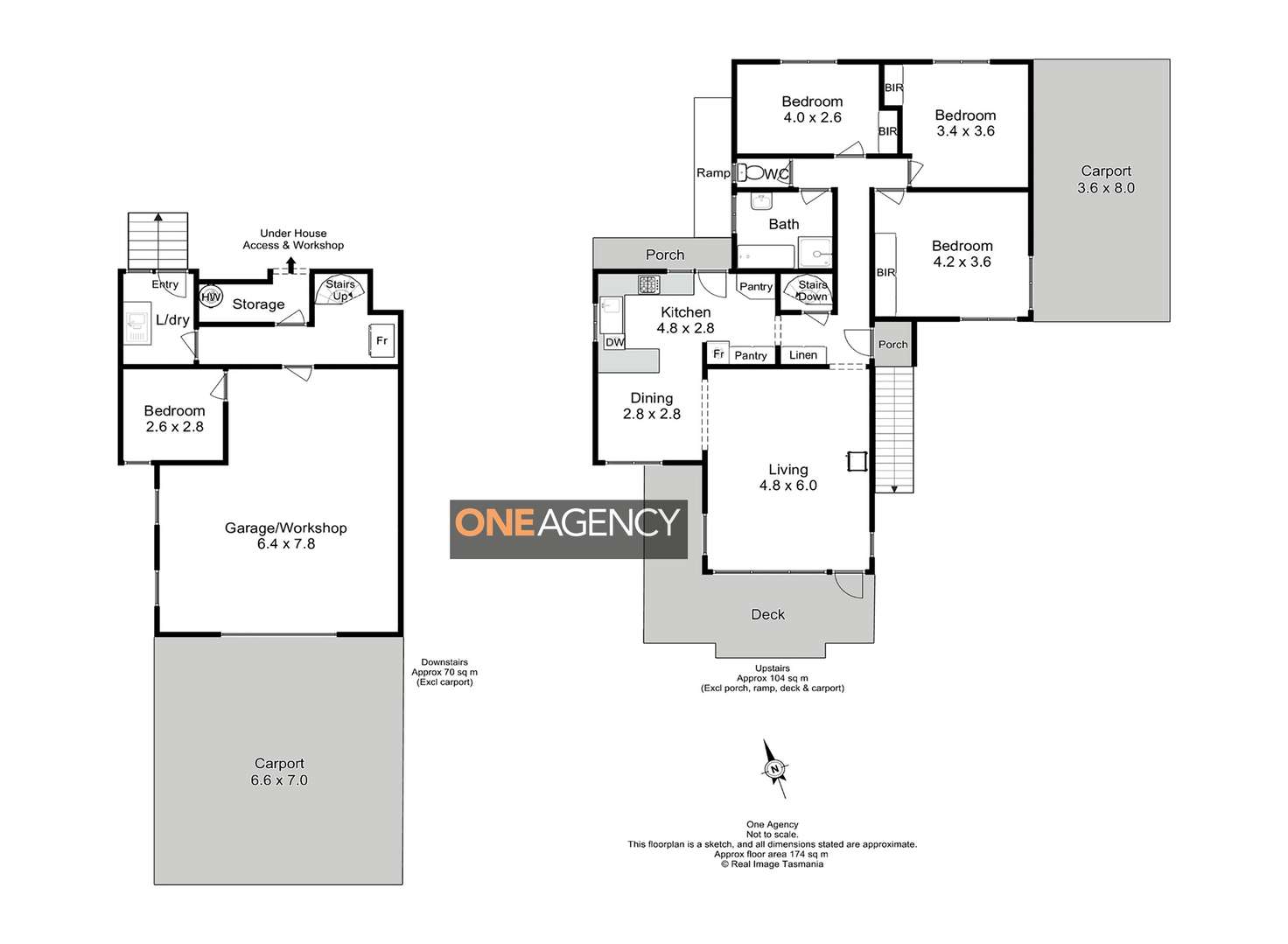 Floorplan of Homely house listing, 4 Upper Gibson Street, Smithton TAS 7330