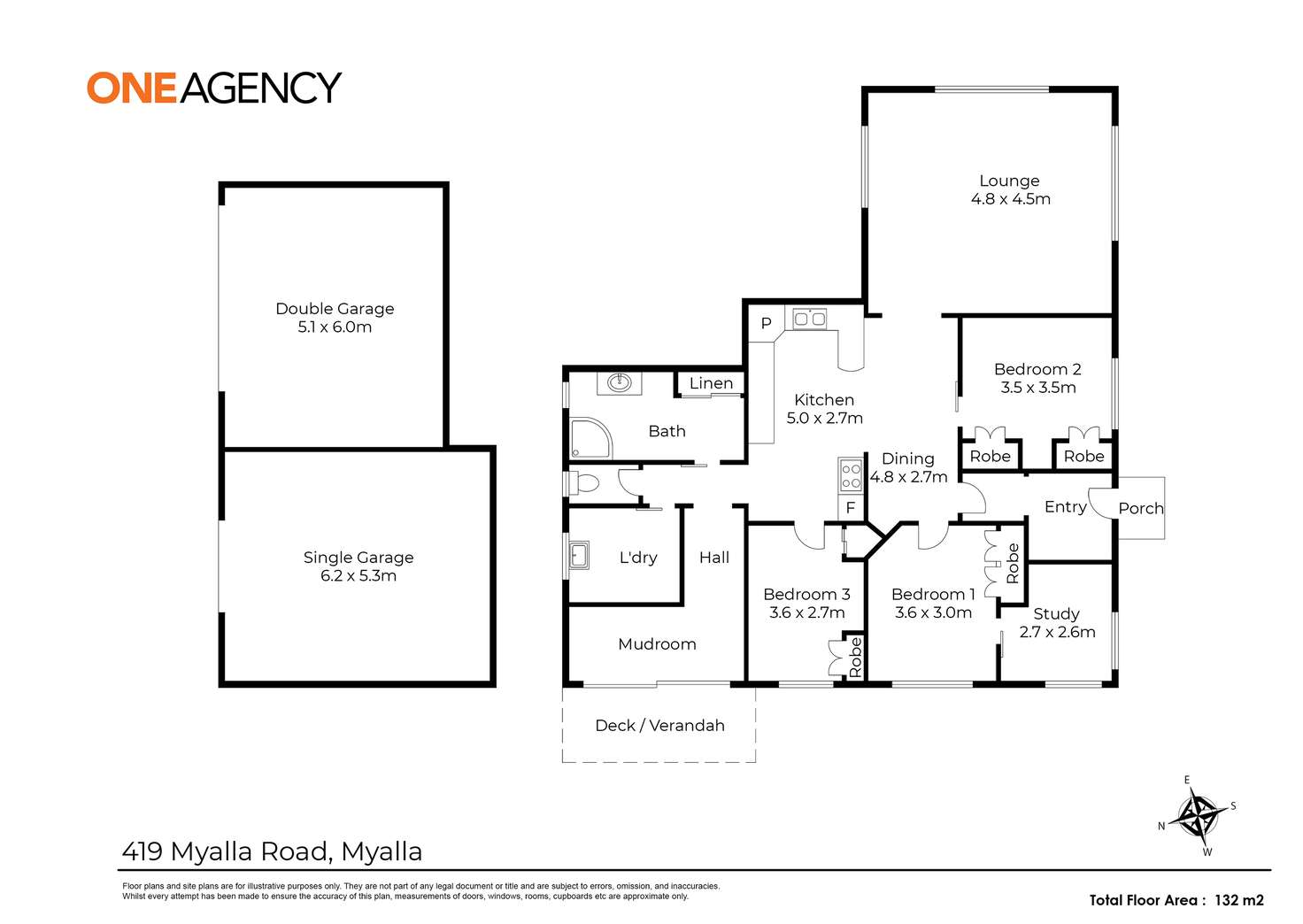 Floorplan of Homely house listing, 419 Myalla Road, Myalla TAS 7325